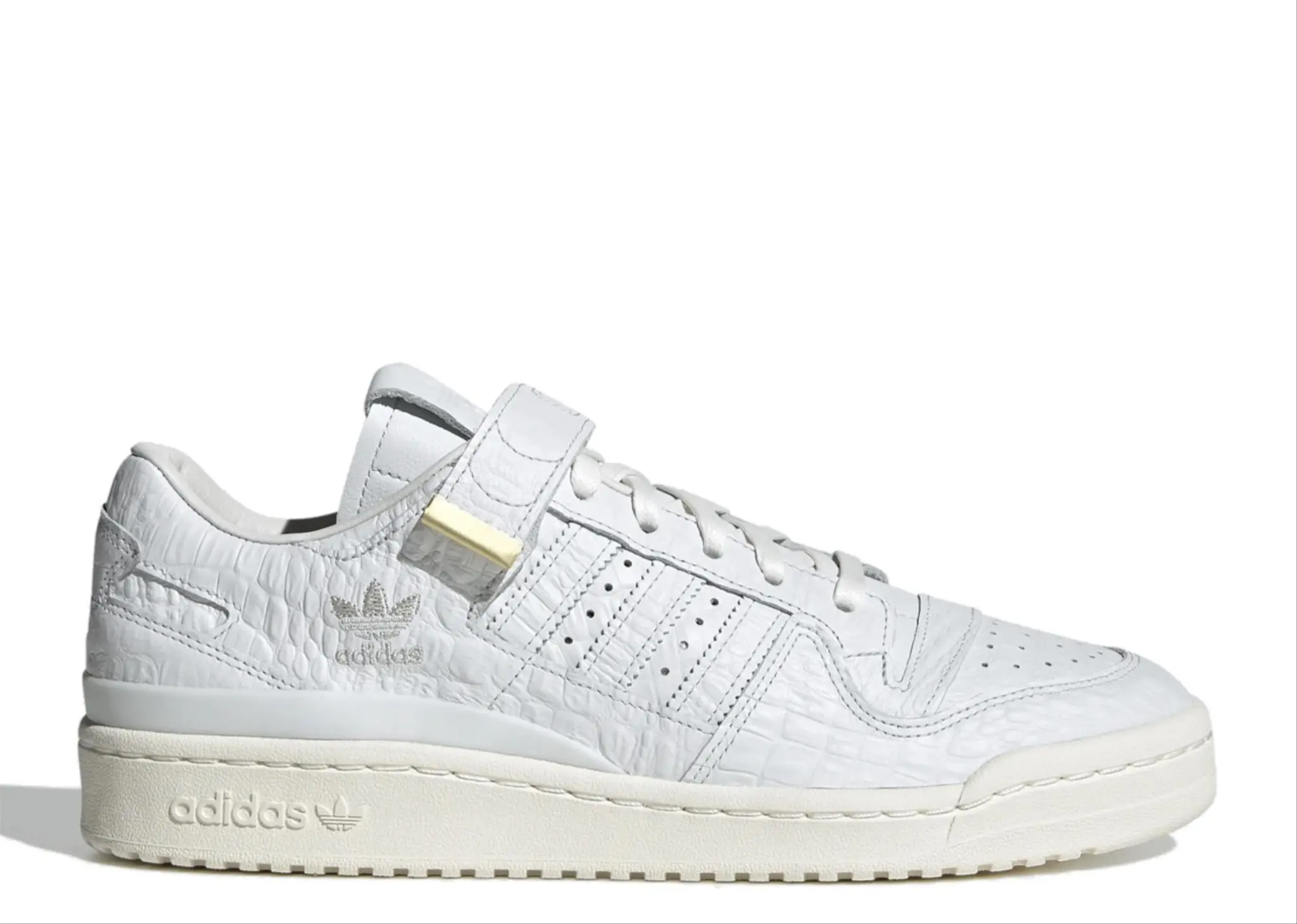 Adidas Forum 84 Low Croc Skin White
