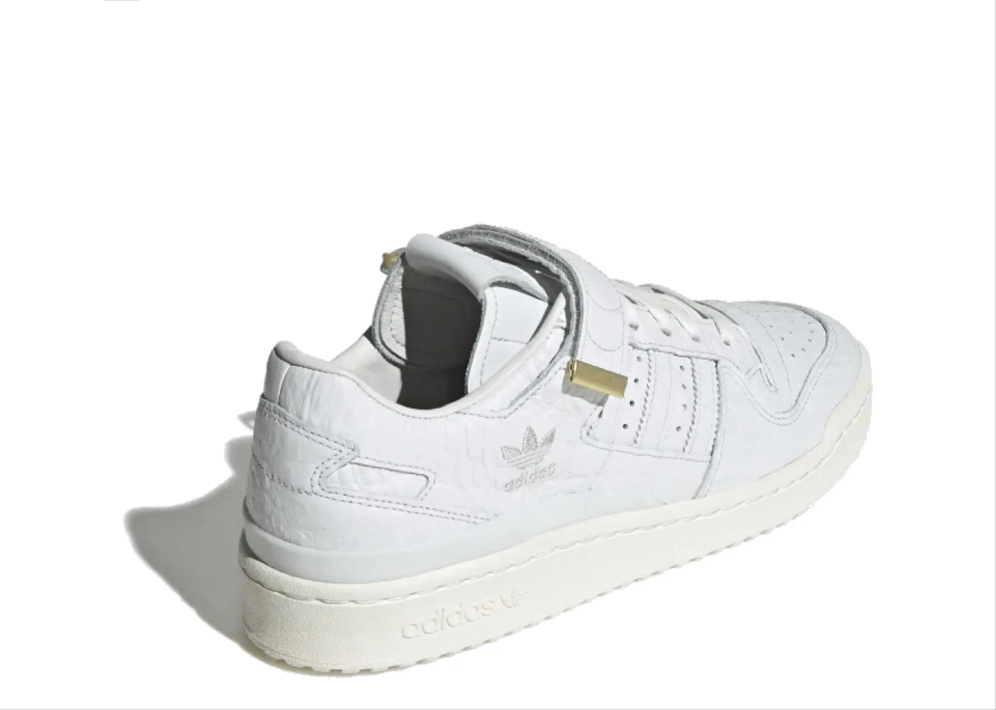 Adidas Forum 84 Low Croc Skin White - photo 3