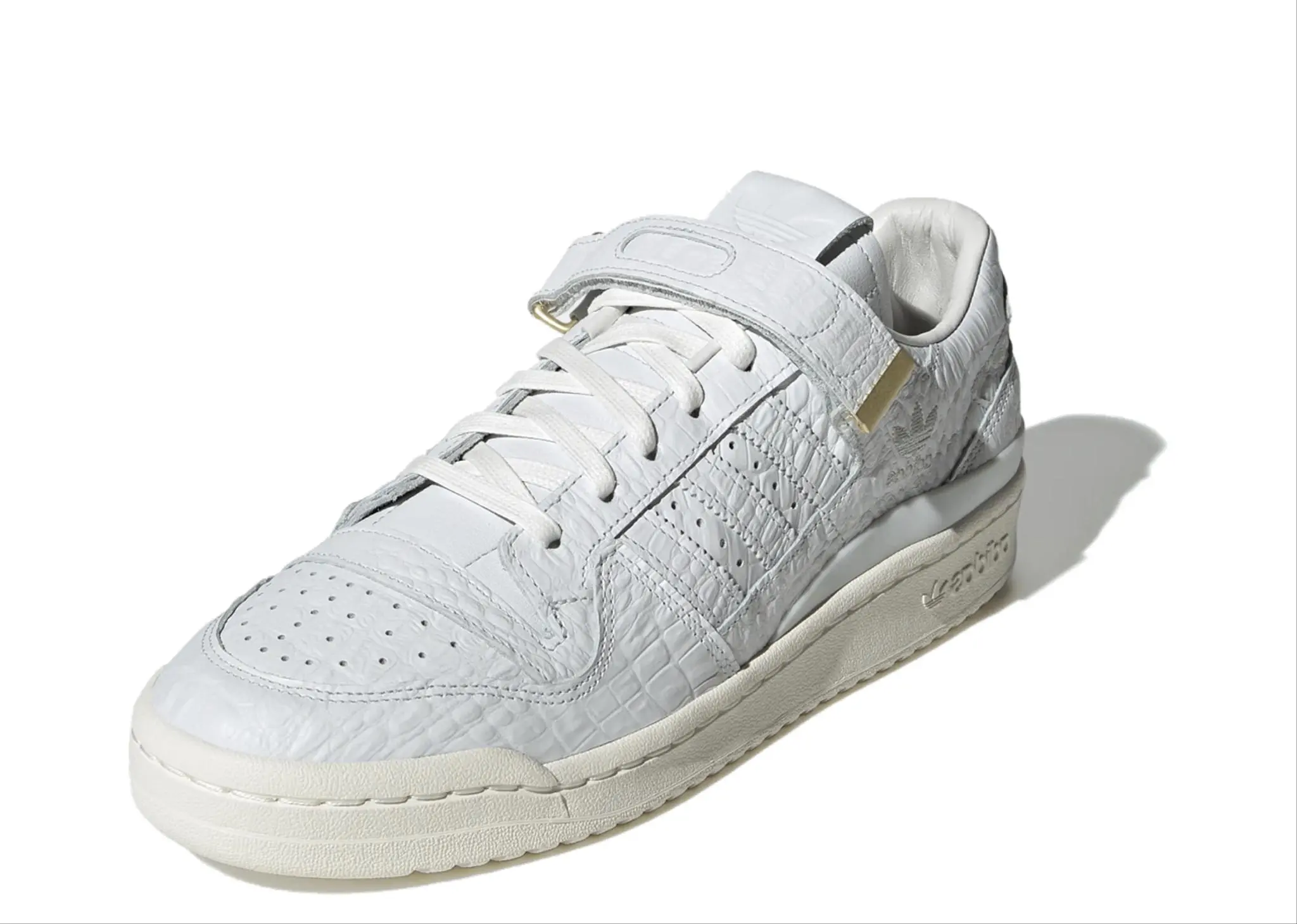 Adidas Forum 84 Low Croc Skin White - photo 2