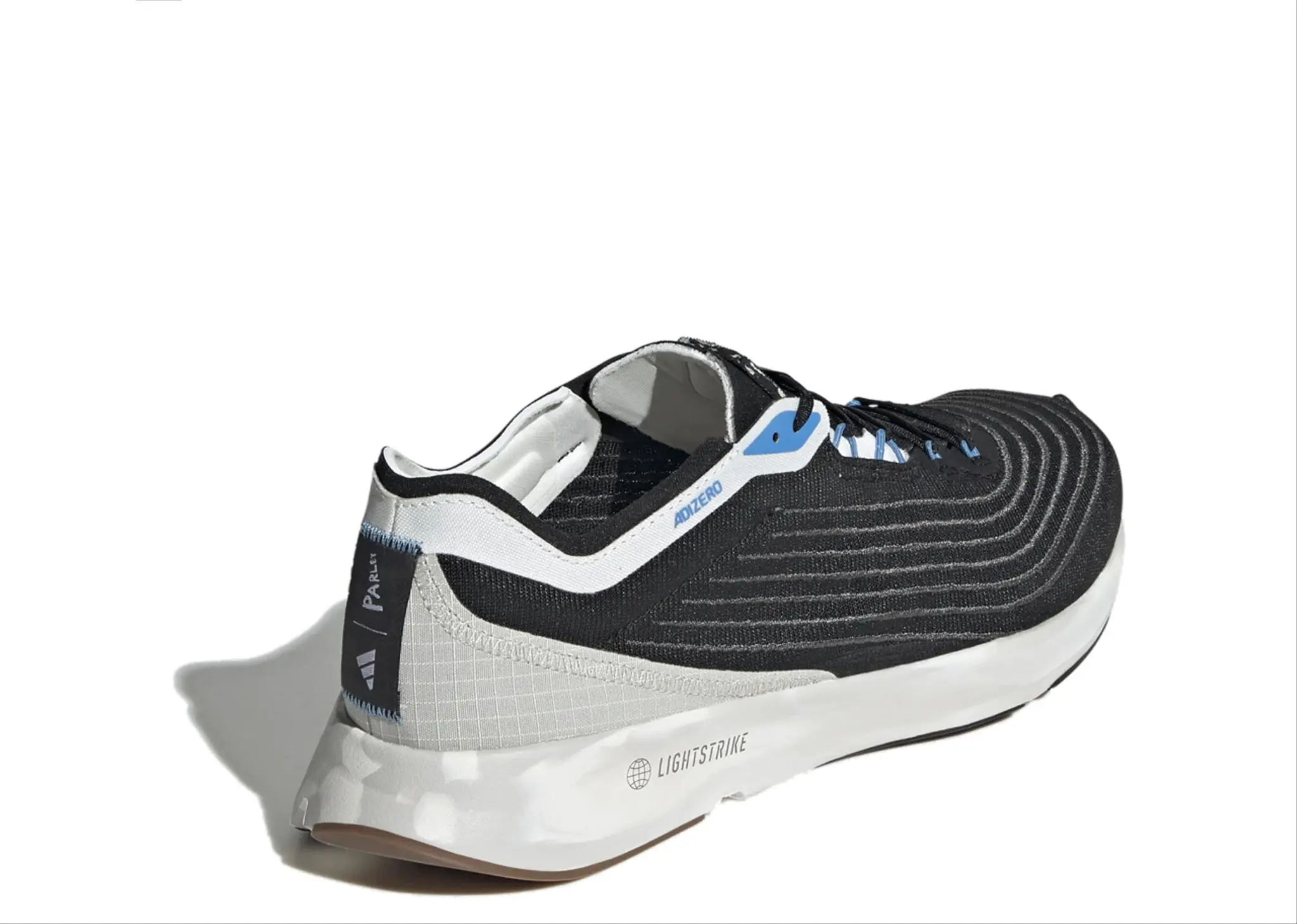 Adidas AdiZero Parley Black Grey Pulse Blue (Women's) - photo 3
