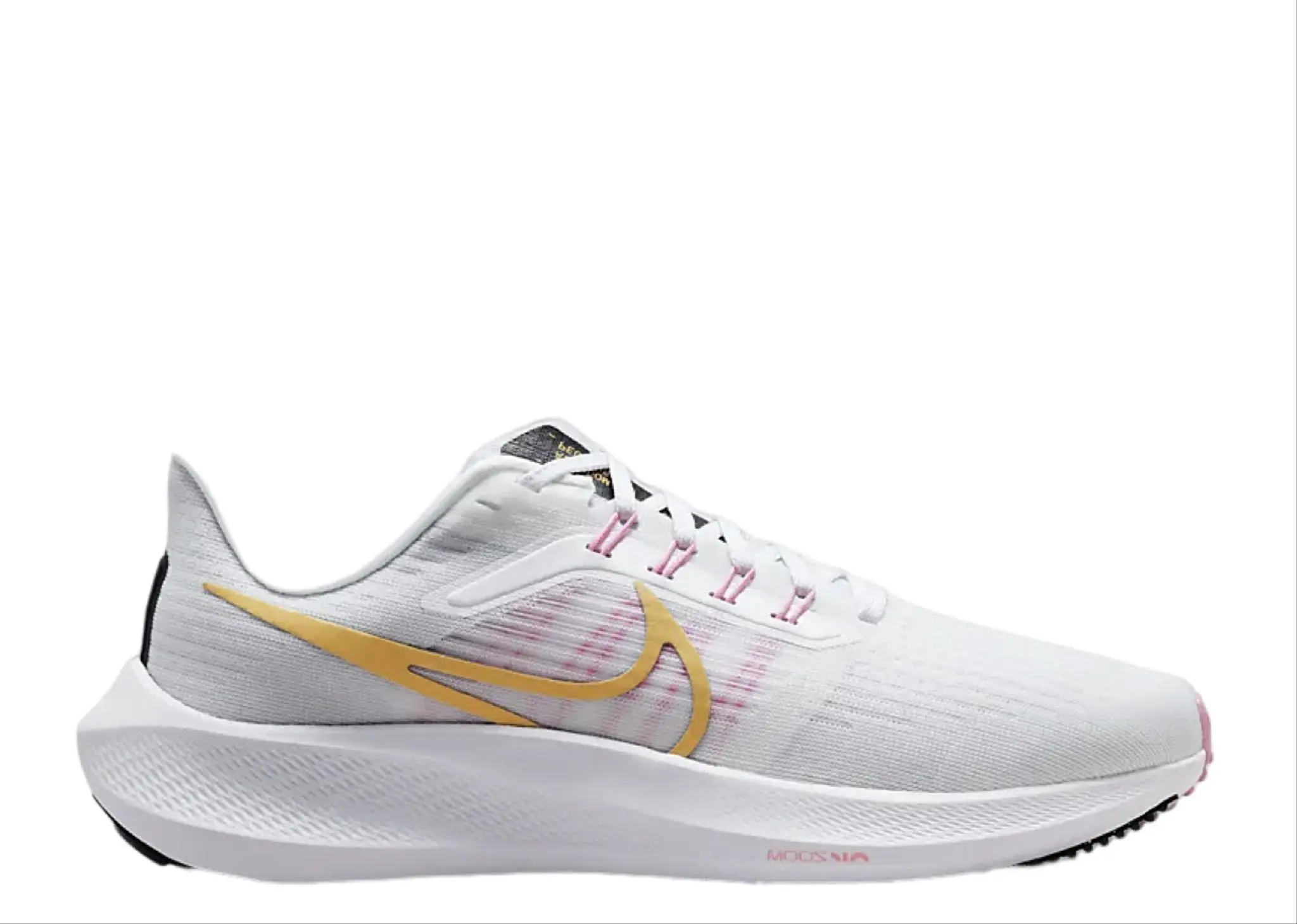 Nike Air Zoom Pegasus 39 White Wheat Gold Platinum (Women's)