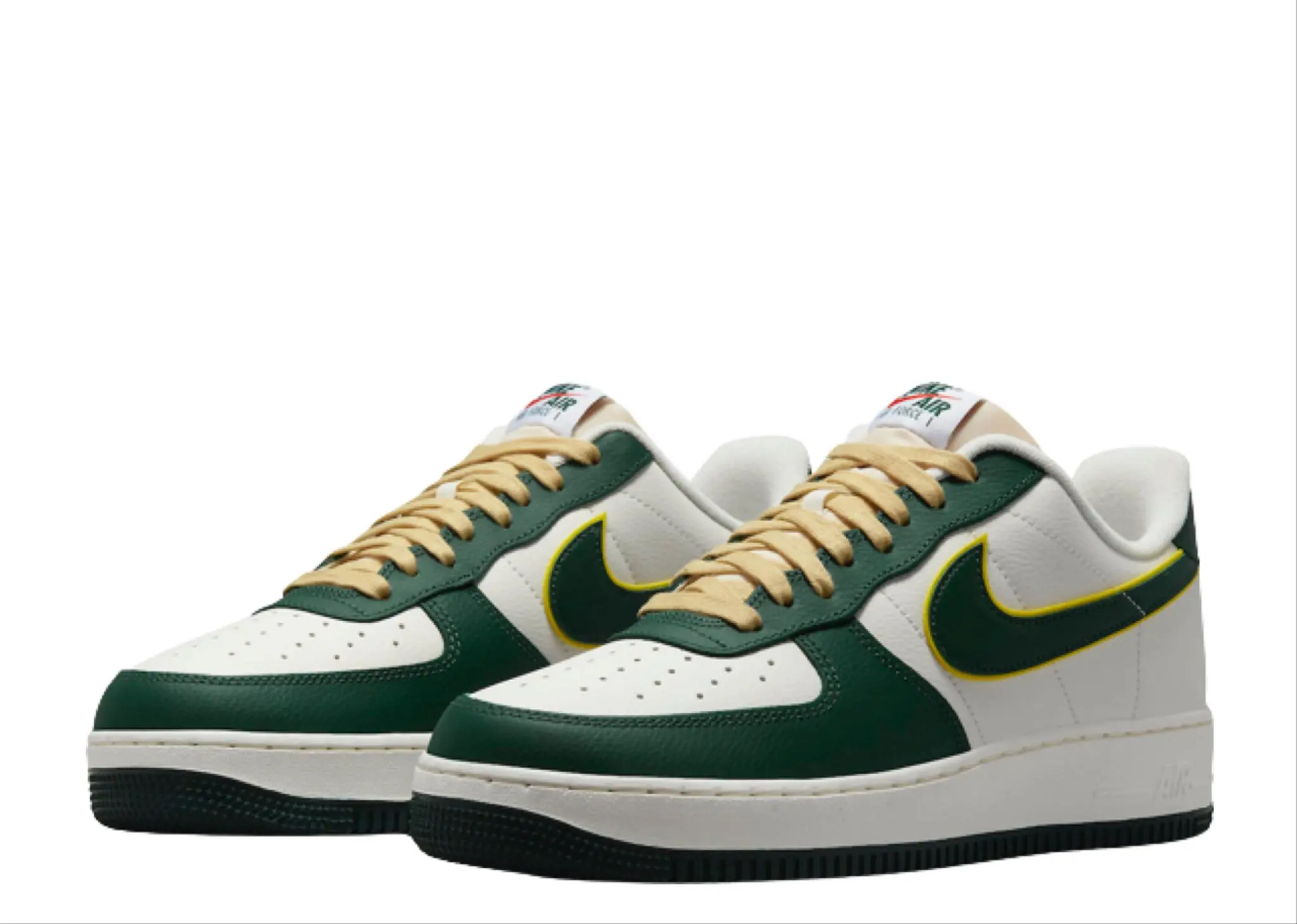 Nike Air Force 1 Low 07 LV8 Noble Green Sail - photo 2