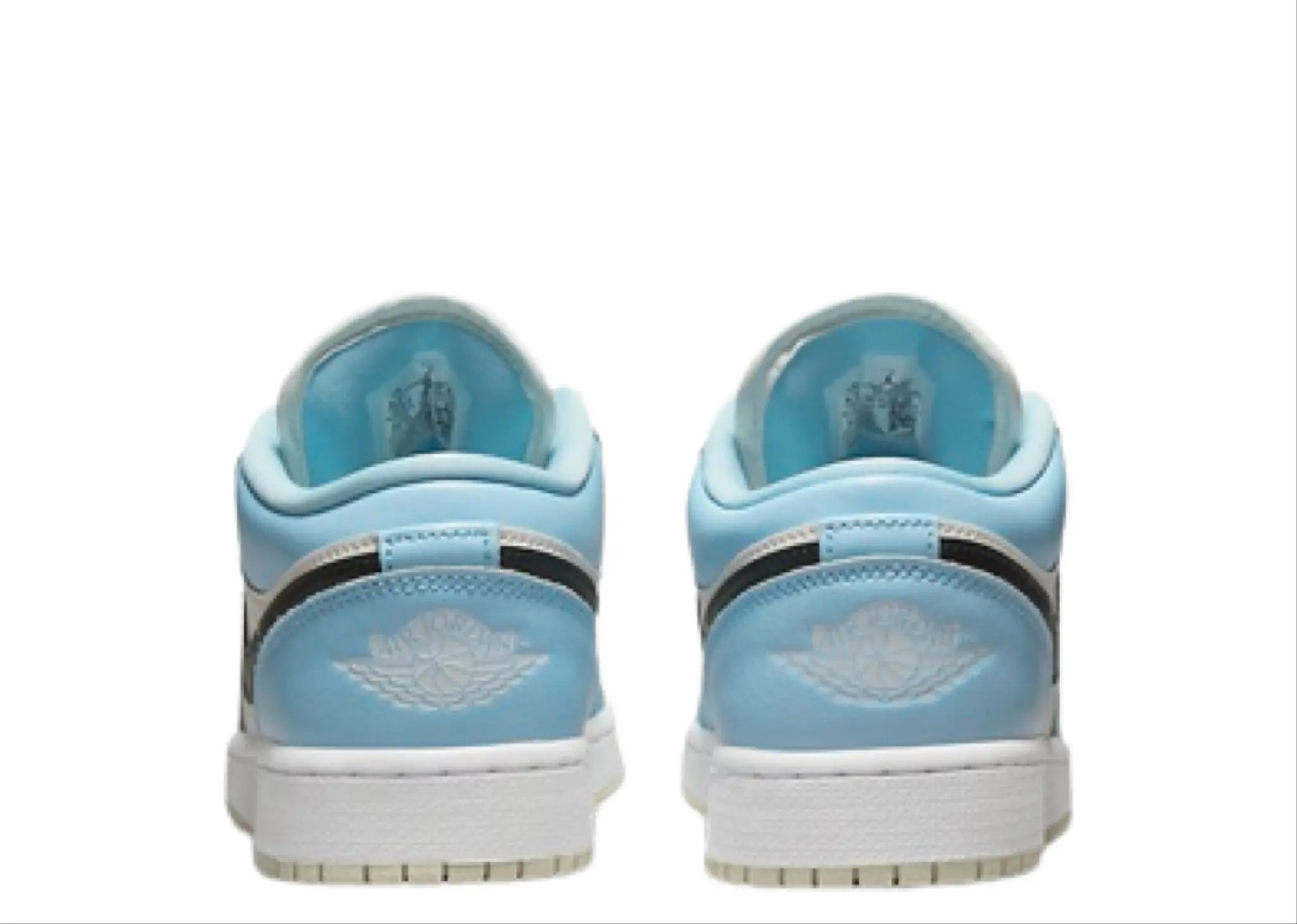 Air Jordan 1 Low Ice Blue Black (Grade School) - photo 3