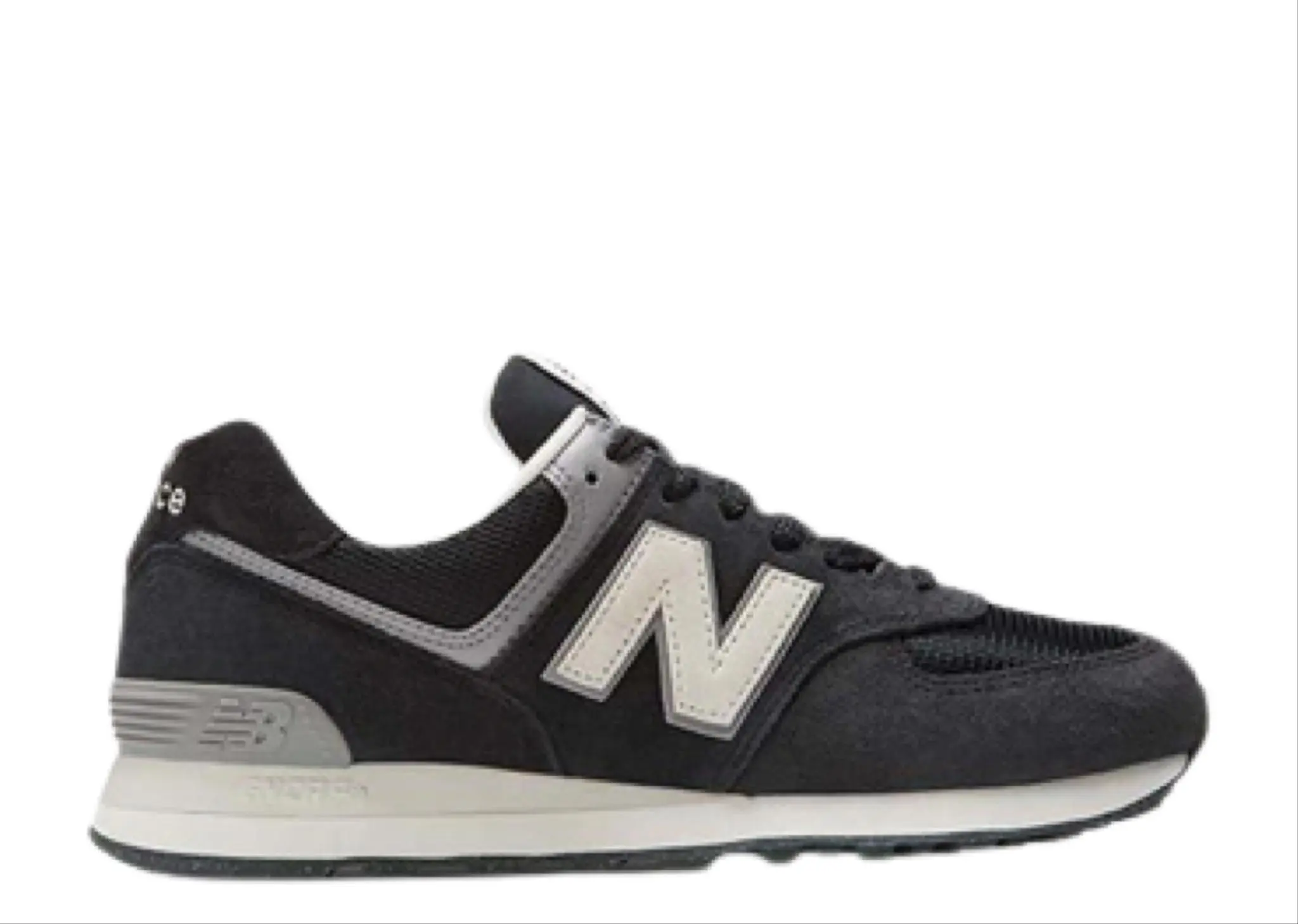 New Balance 574 Double Navy White