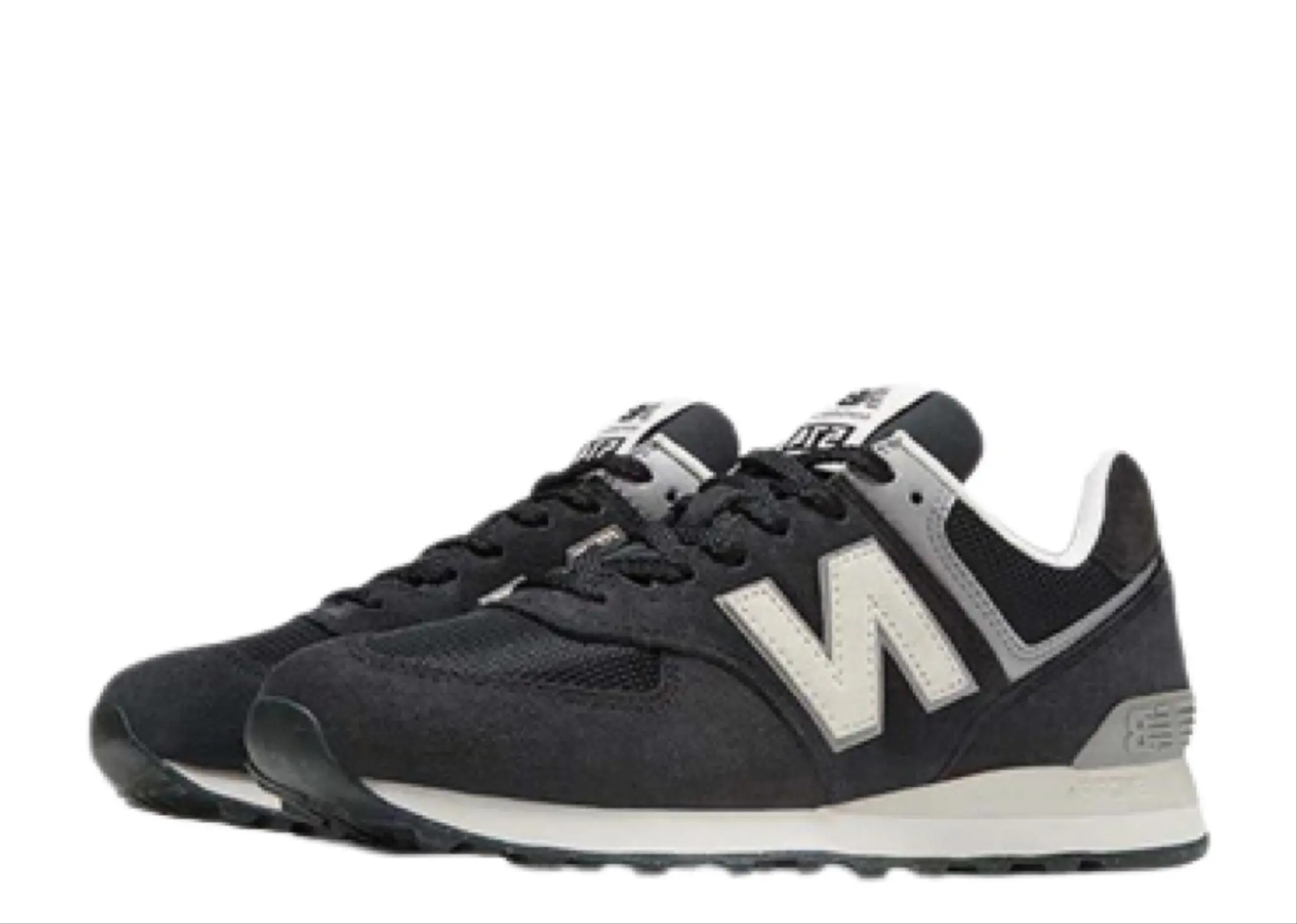 New Balance 574 Double Navy White - photo 2