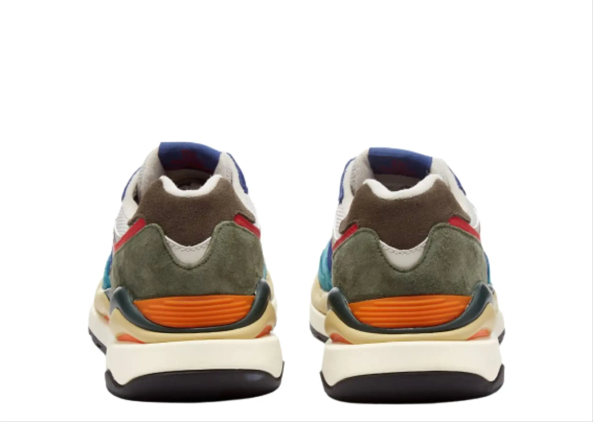 New Balance 57/40 Green Navy Orange Red - photo 3