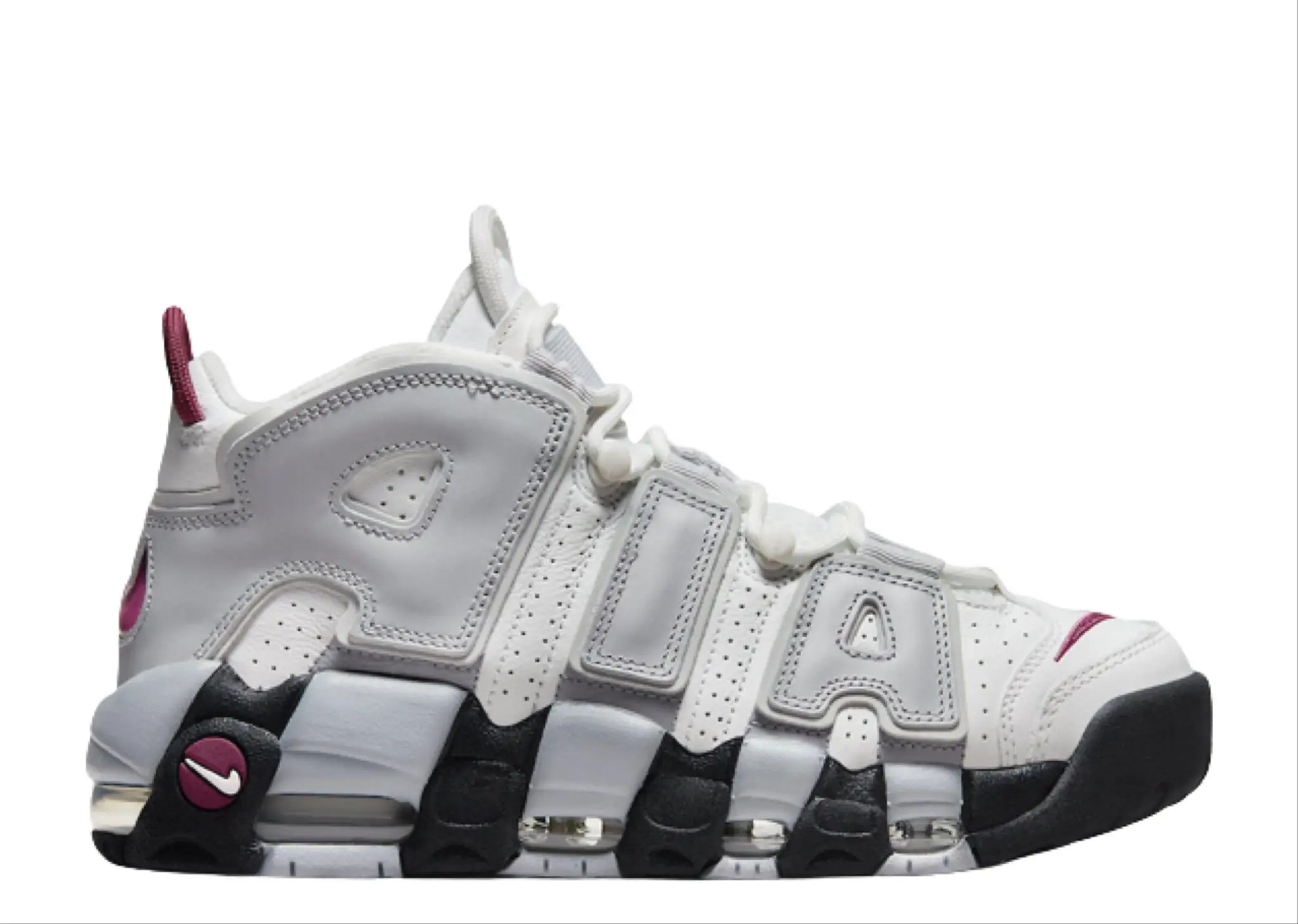 Nike Air More Uptempo Rosewood Wolf Grey (Women's)