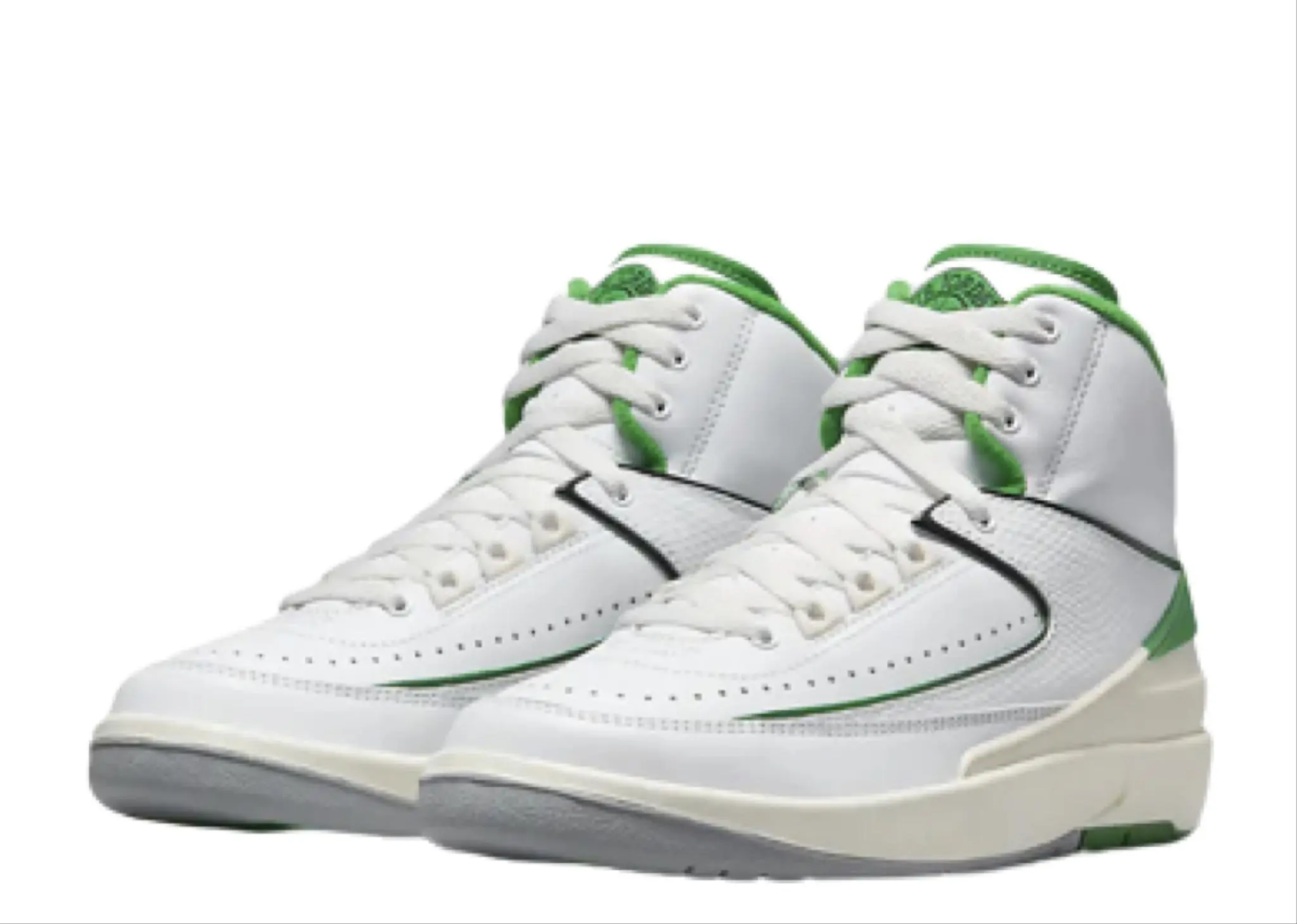 Jordan 2 Retro Lucky Green (Grade School) - photo 2