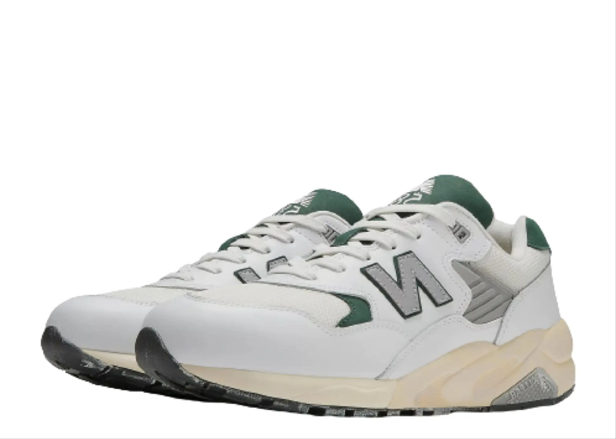 New Balance 580 White Nightwatch Green - photo 2