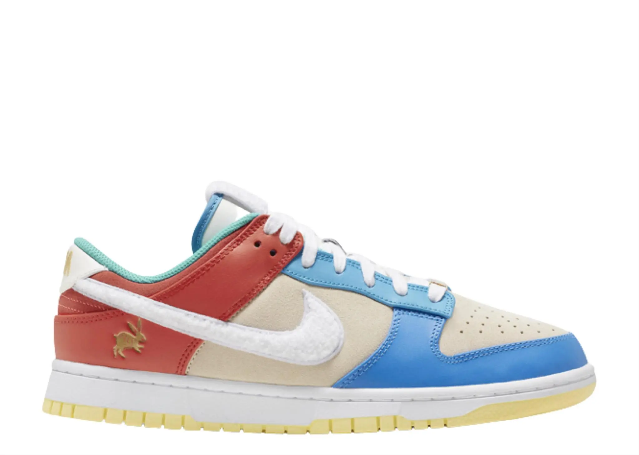 Nike Dunk Low Retro PRM Year of the Rabbit Blue Orange Cream