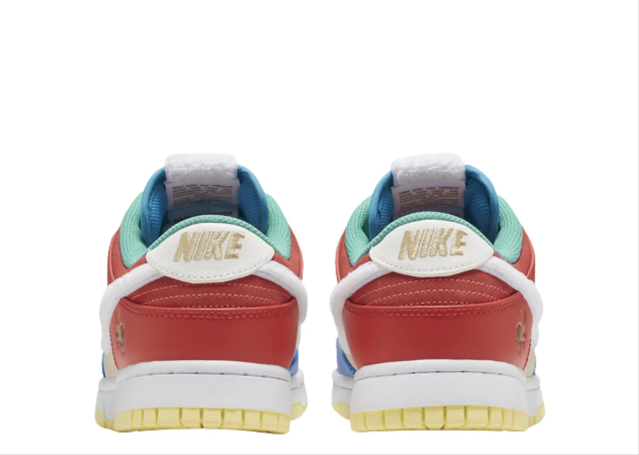 Nike Dunk Low Retro PRM Year of the Rabbit Blue Orange Cream - photo 3
