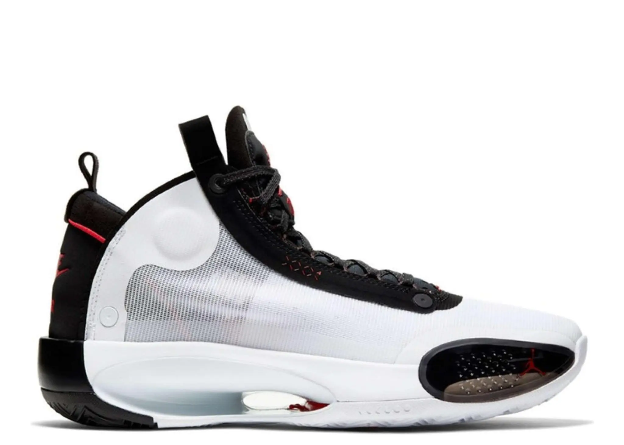 Jordan XXXIV White Black Red