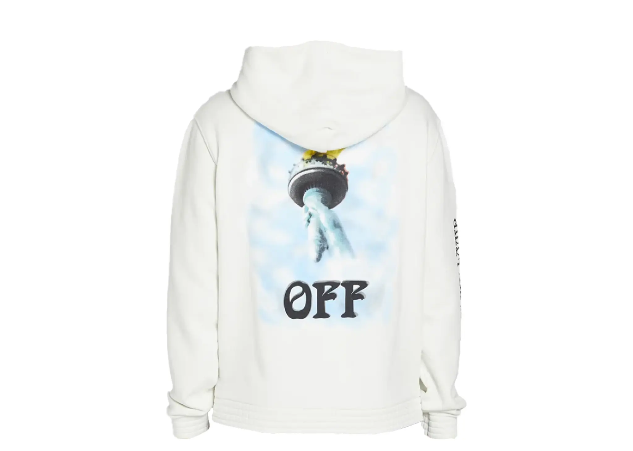 Off-White Liberty Hoodie White - photo 2