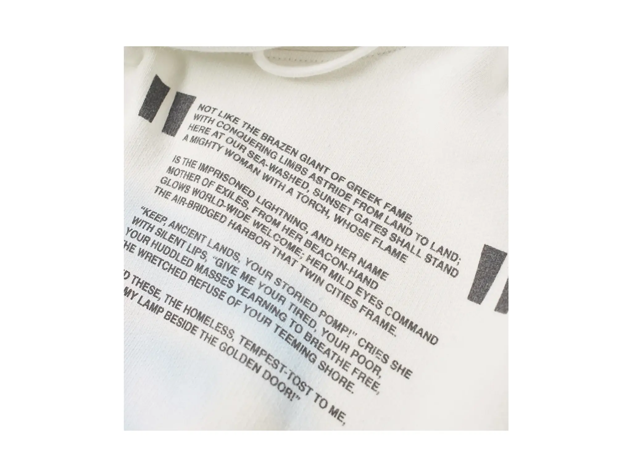 Off-White Liberty Hoodie White - photo 5