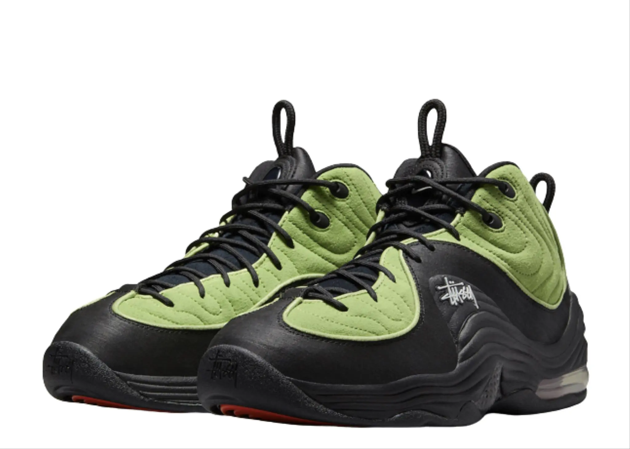 Nike Air Penny 2 Stussy Vivid Green Black - photo 2