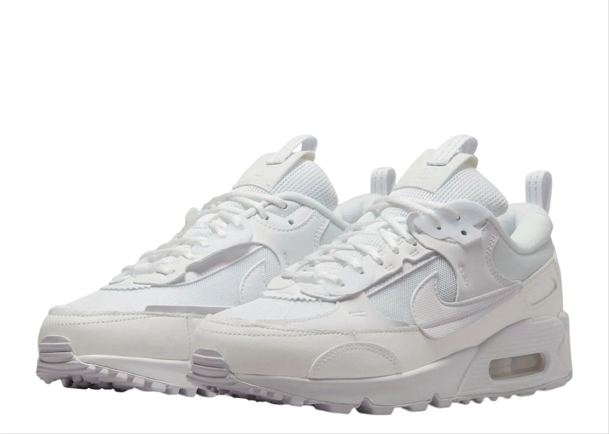 Nike Air Max 90 Futura Triple White (Women's) - photo 2