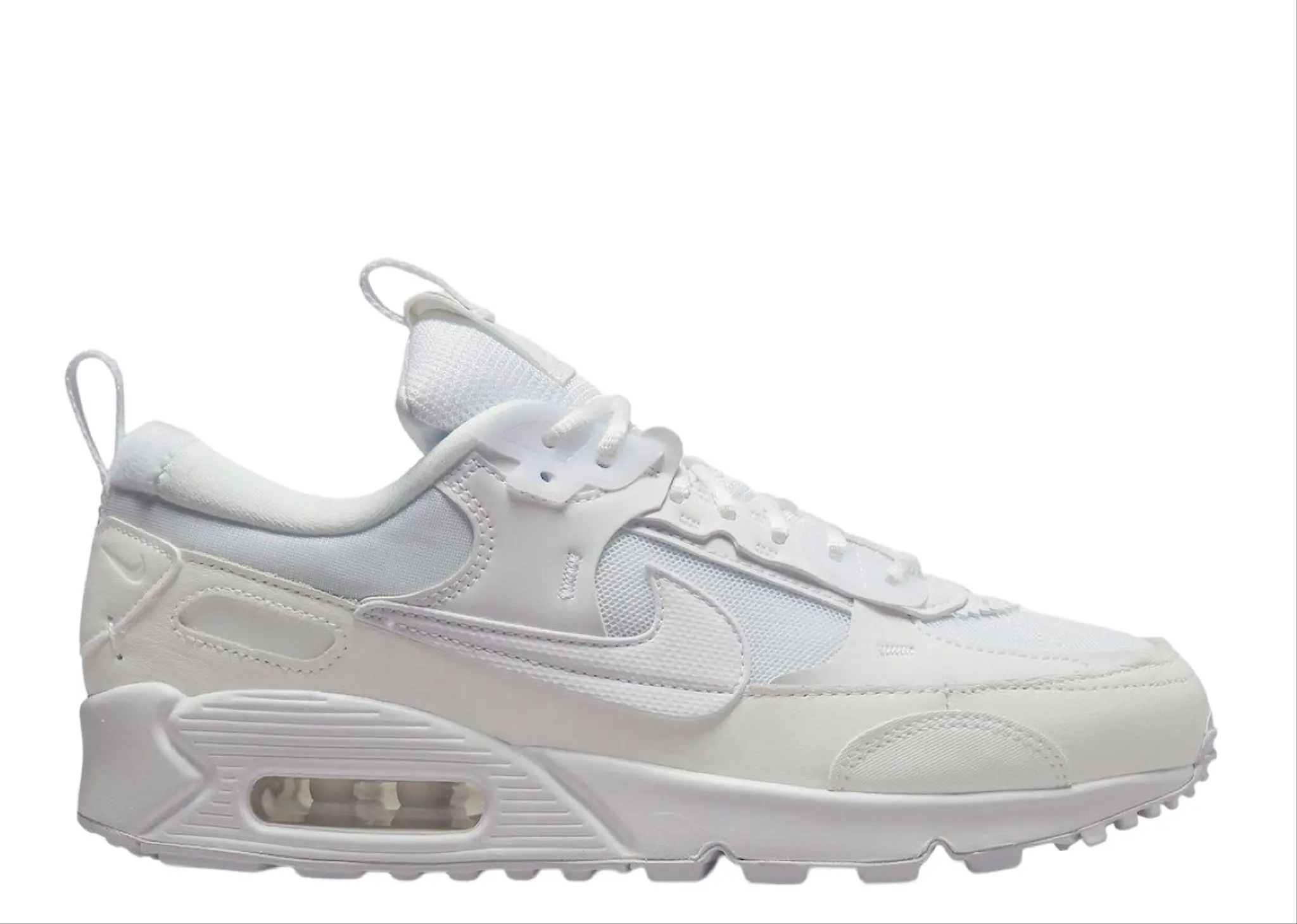 Nike Air Max 90 Futura Triple White (Women's)