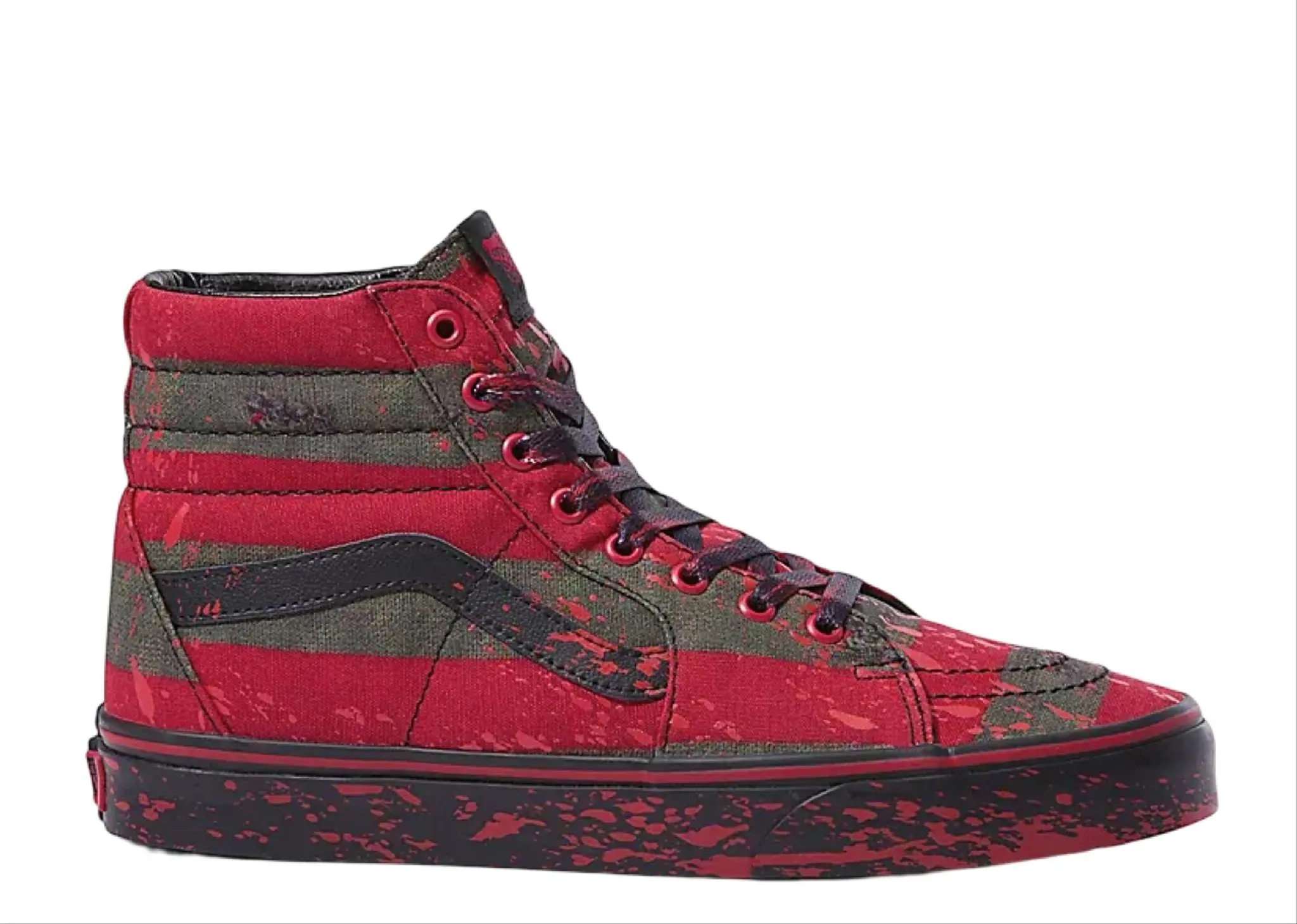 Vans Sk8-Hi Horror Pack Nightmare on Elm Street Freddy Krueger
