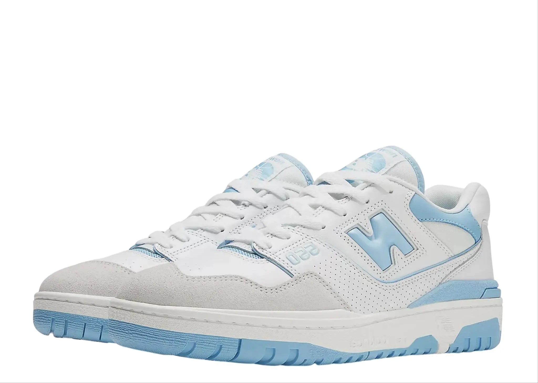 New Balance 550 White University Blue Grey Toe - photo 2