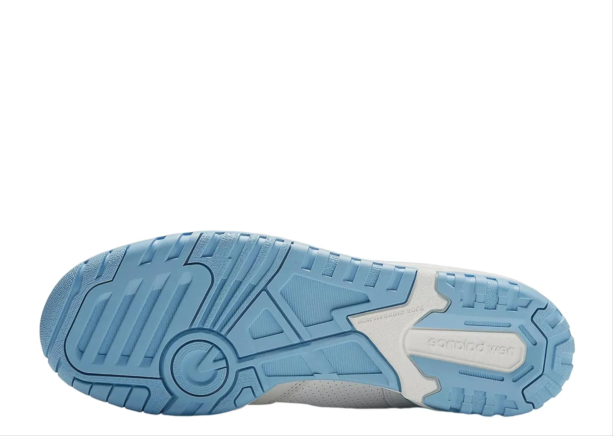 New Balance 550 White University Blue Grey Toe - photo 4