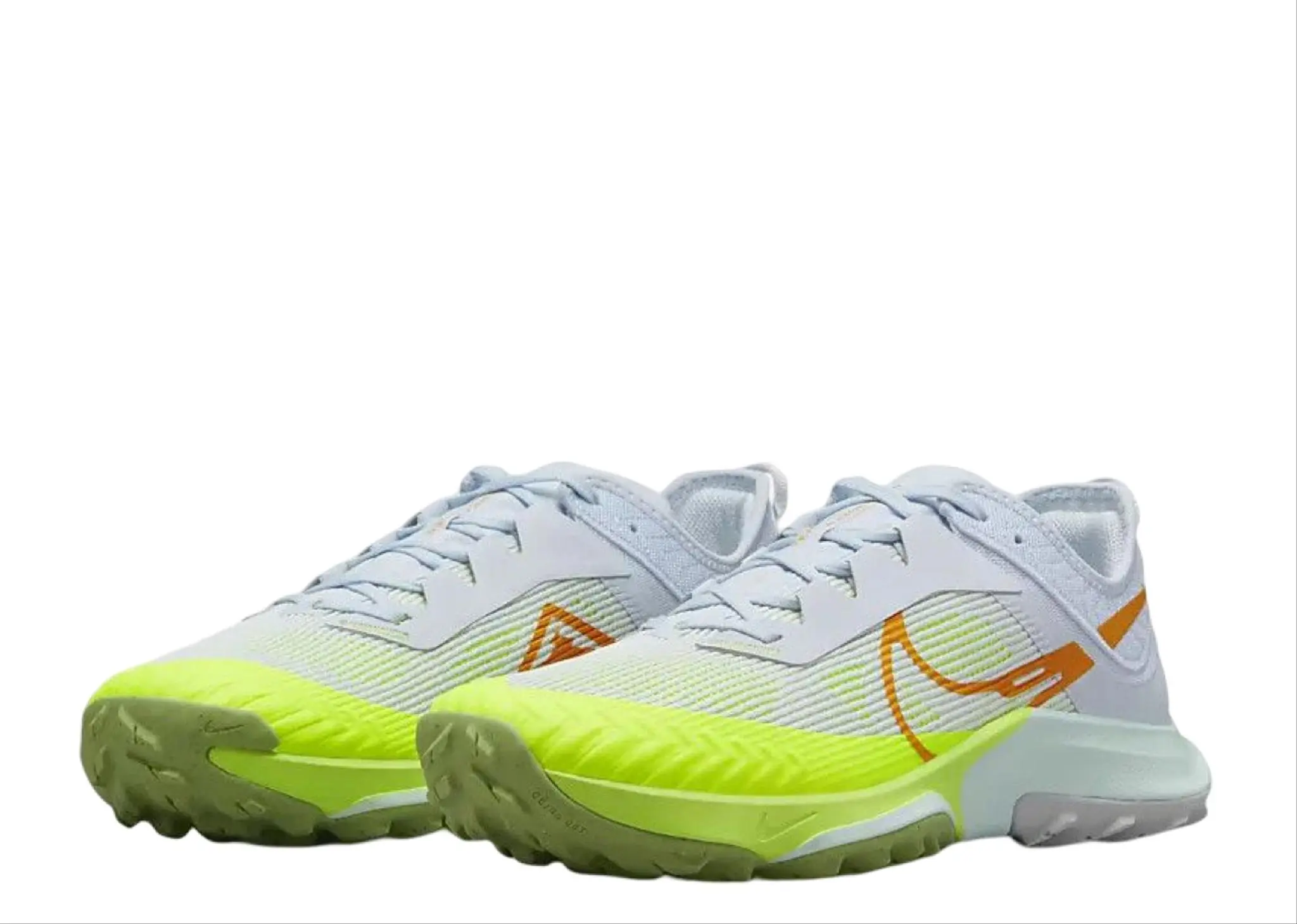 Nike Air Zoom Terra Kiger 8 Football Grey Volt Kumquat - photo 2
