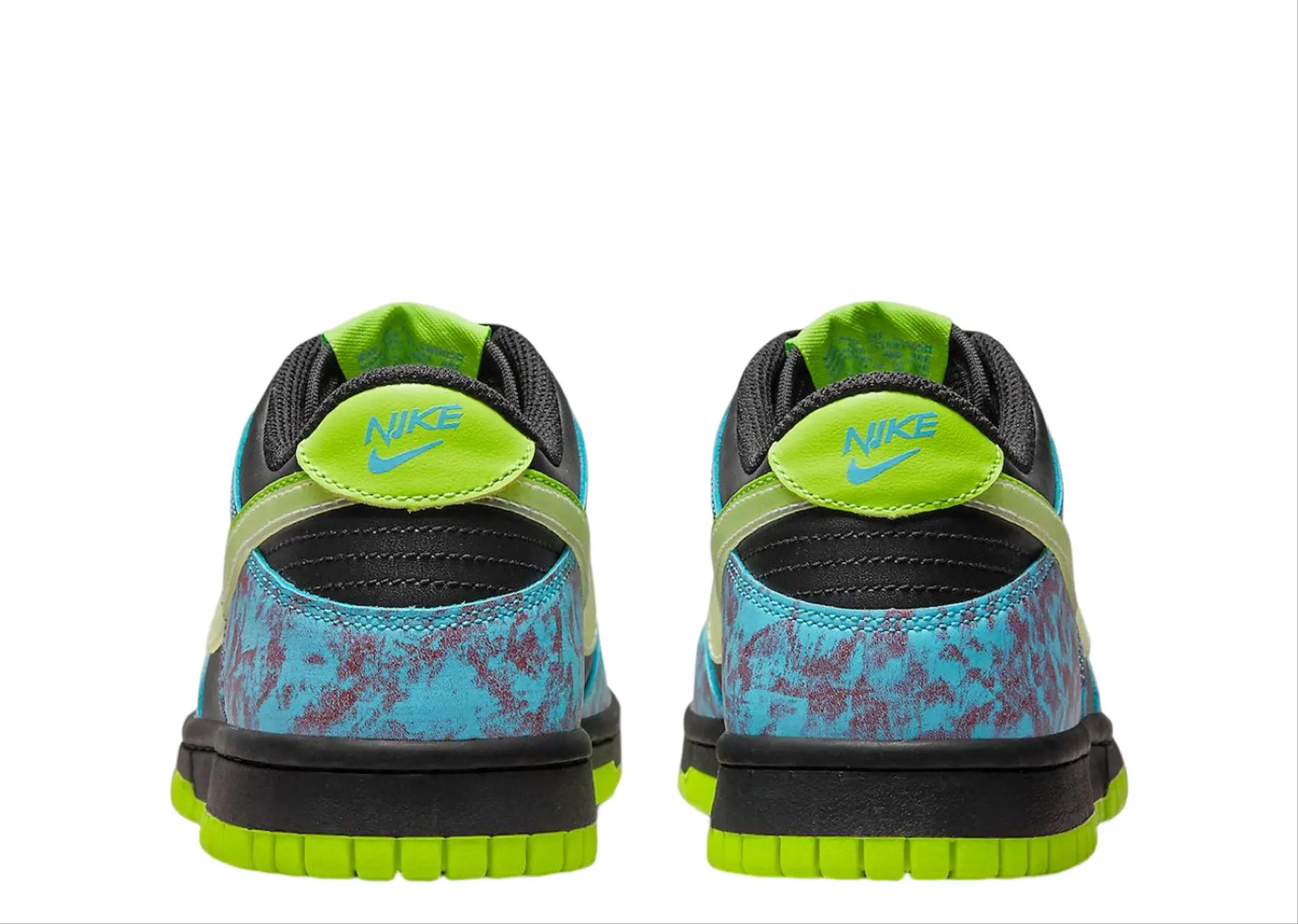 Nike Dunk Low SE Acid Wash Baltic Blue Volt (Grade School) - photo 3