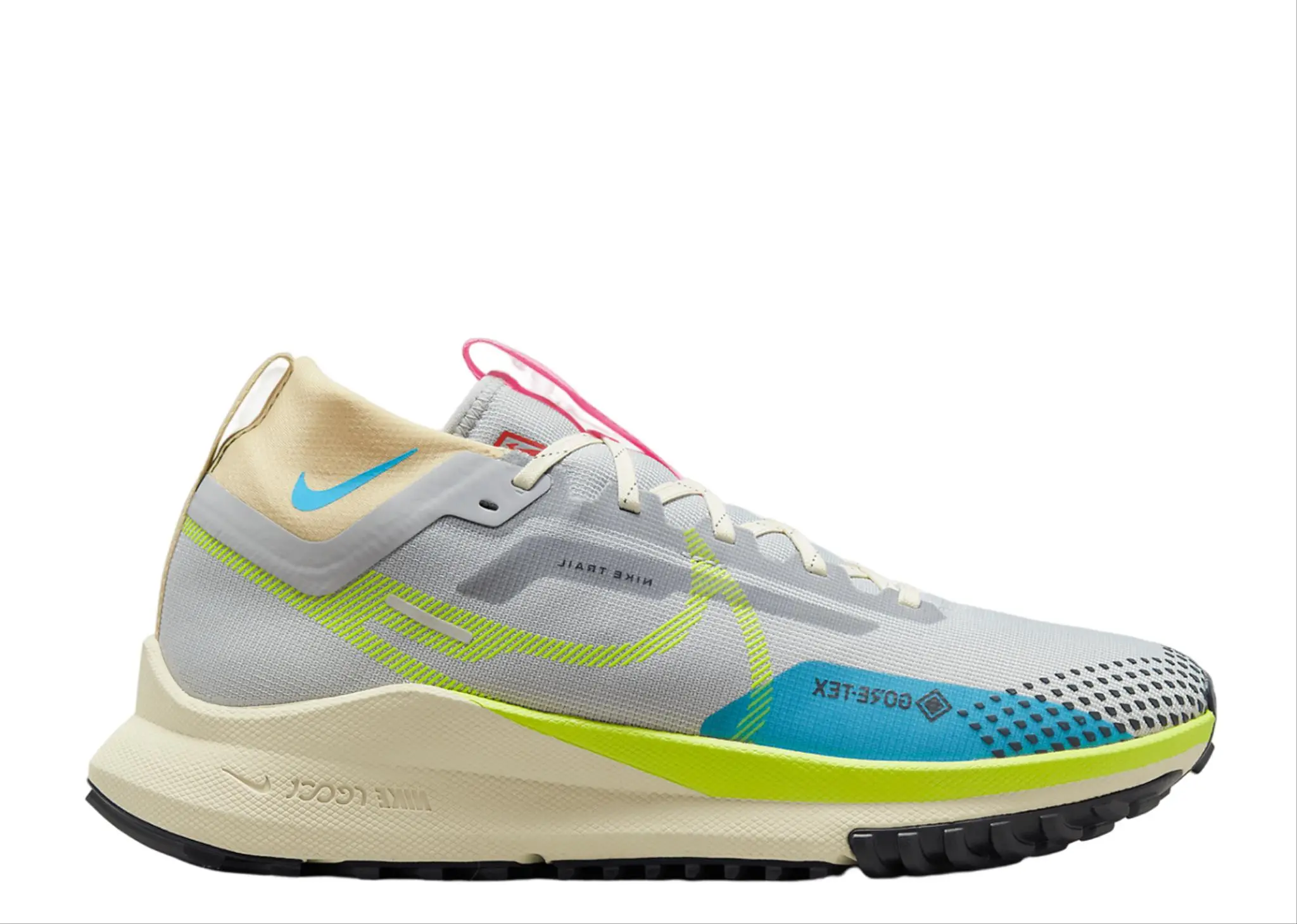 Nike React Pegasus Trail 4 Gore-Tex Wolf Grey Volt