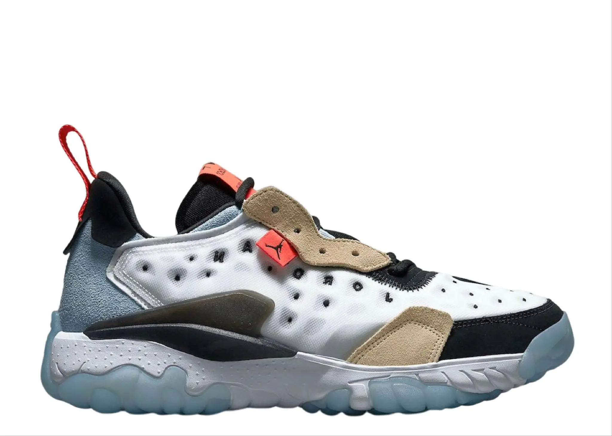 Jordan Delta 2 White Black Tan Infrared