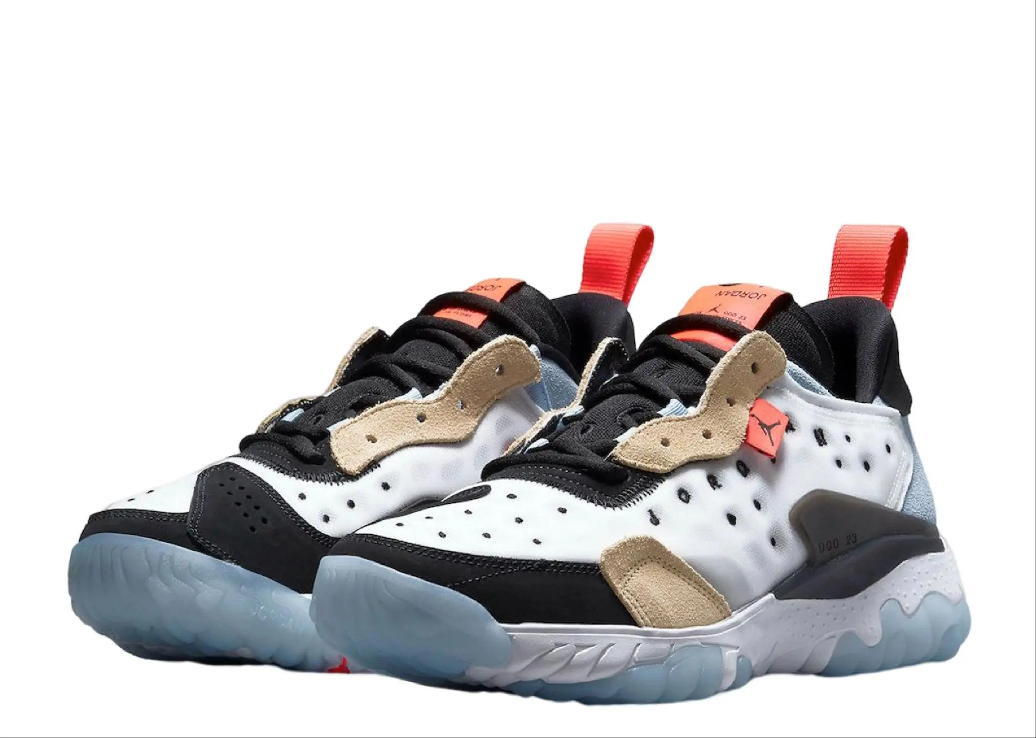 Jordan Delta 2 White Black Tan Infrared - photo 2
