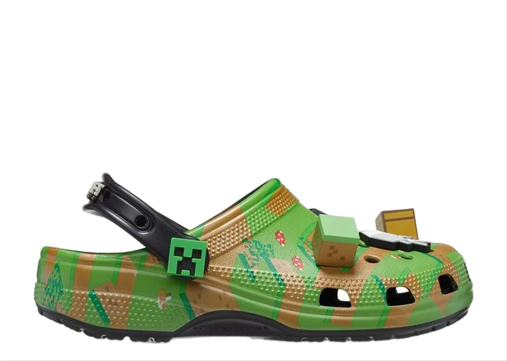 Crocs Elevated Clog Minecraft Grass Block