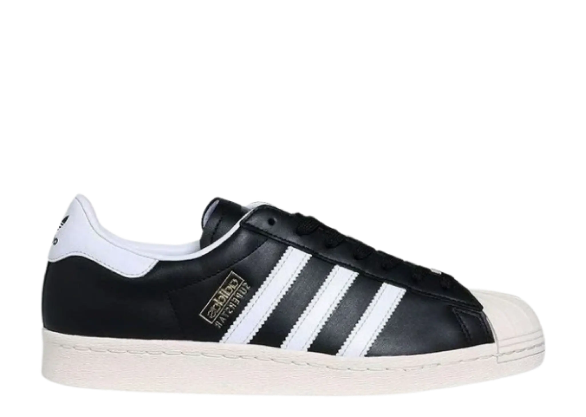 Adidas Superstar 80s Bape Black White Gold