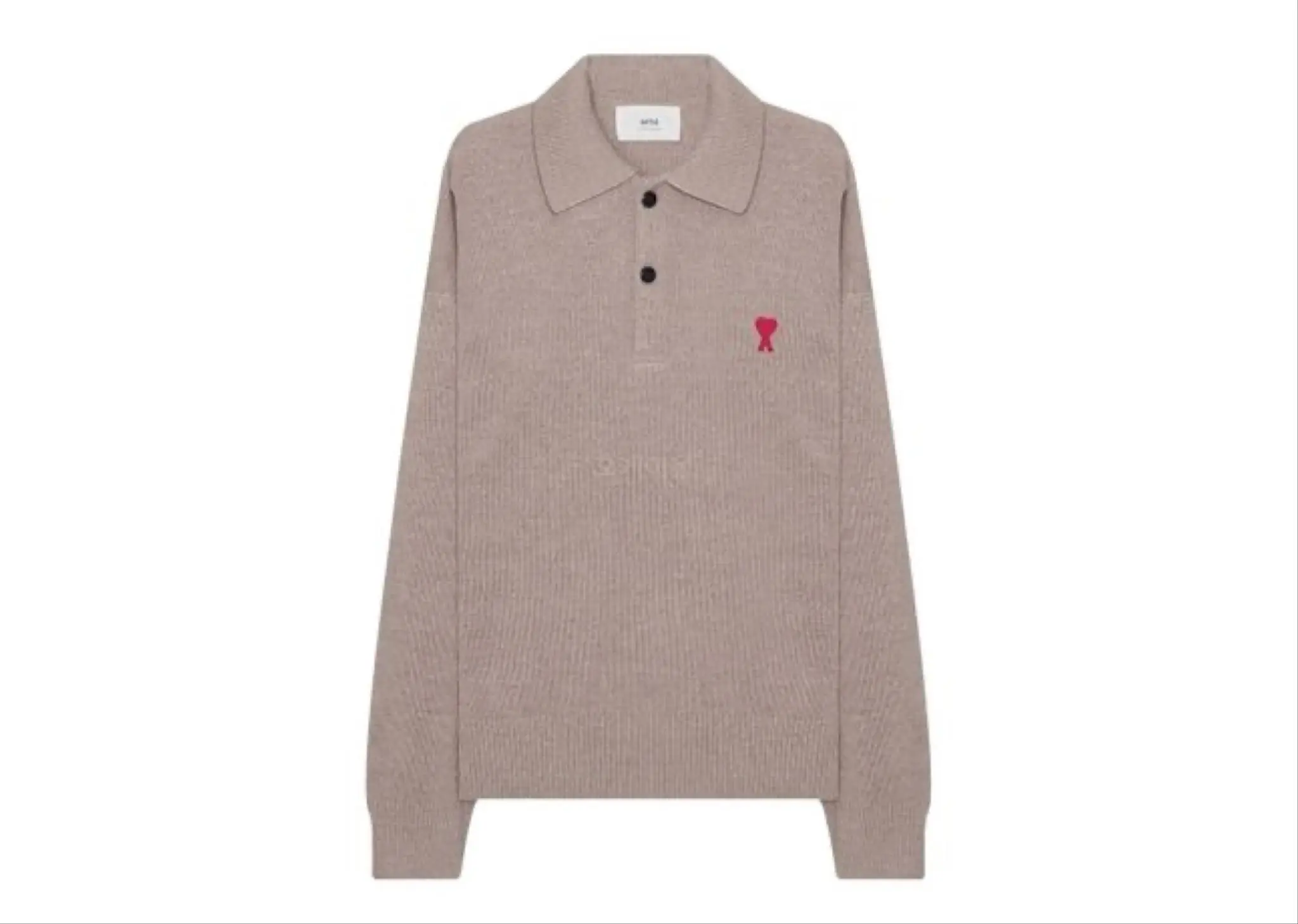 AMI de Coeur Wool Polo 