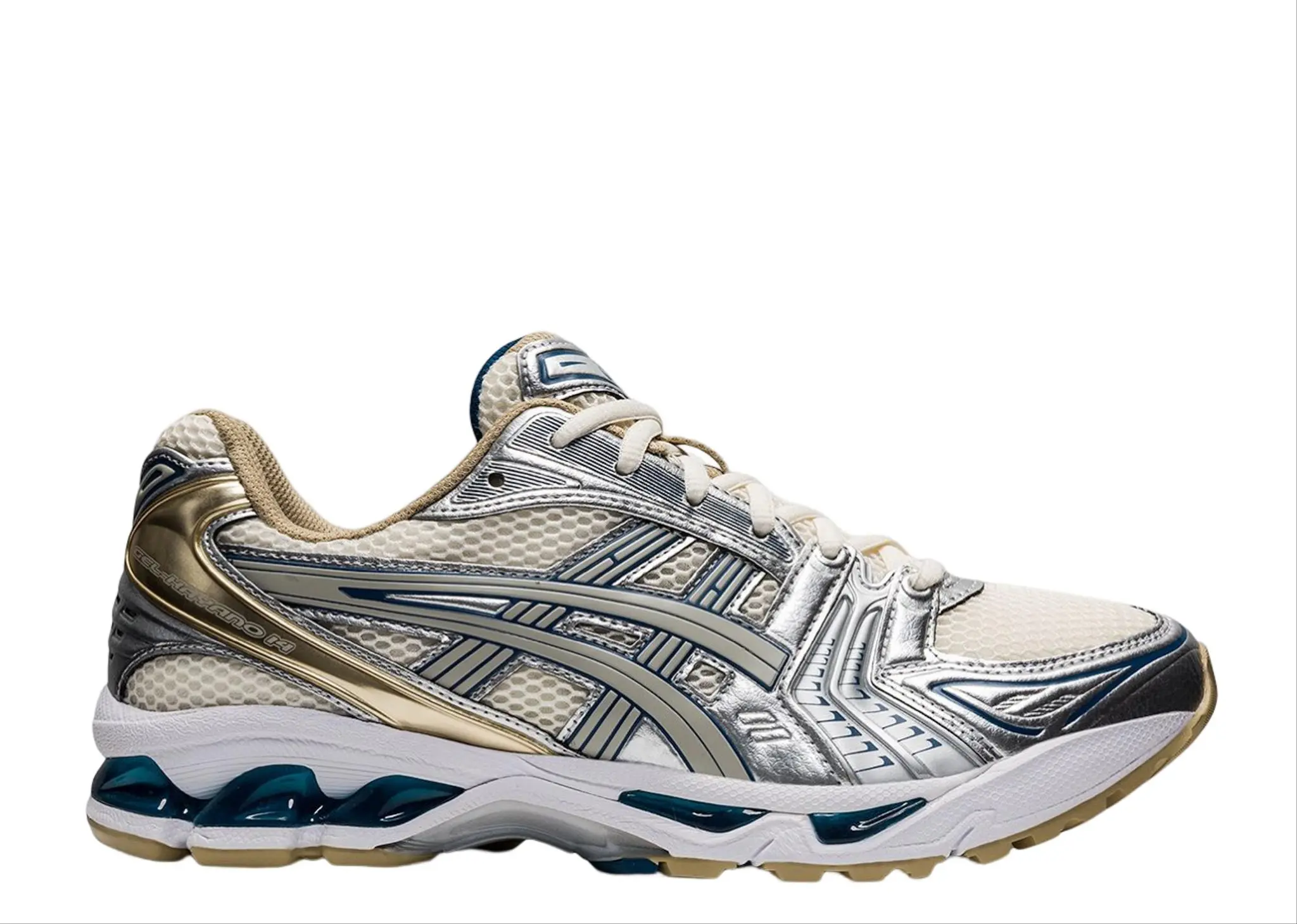 ASICS Gel-Kayano 14 Cream Pure Silver Blue