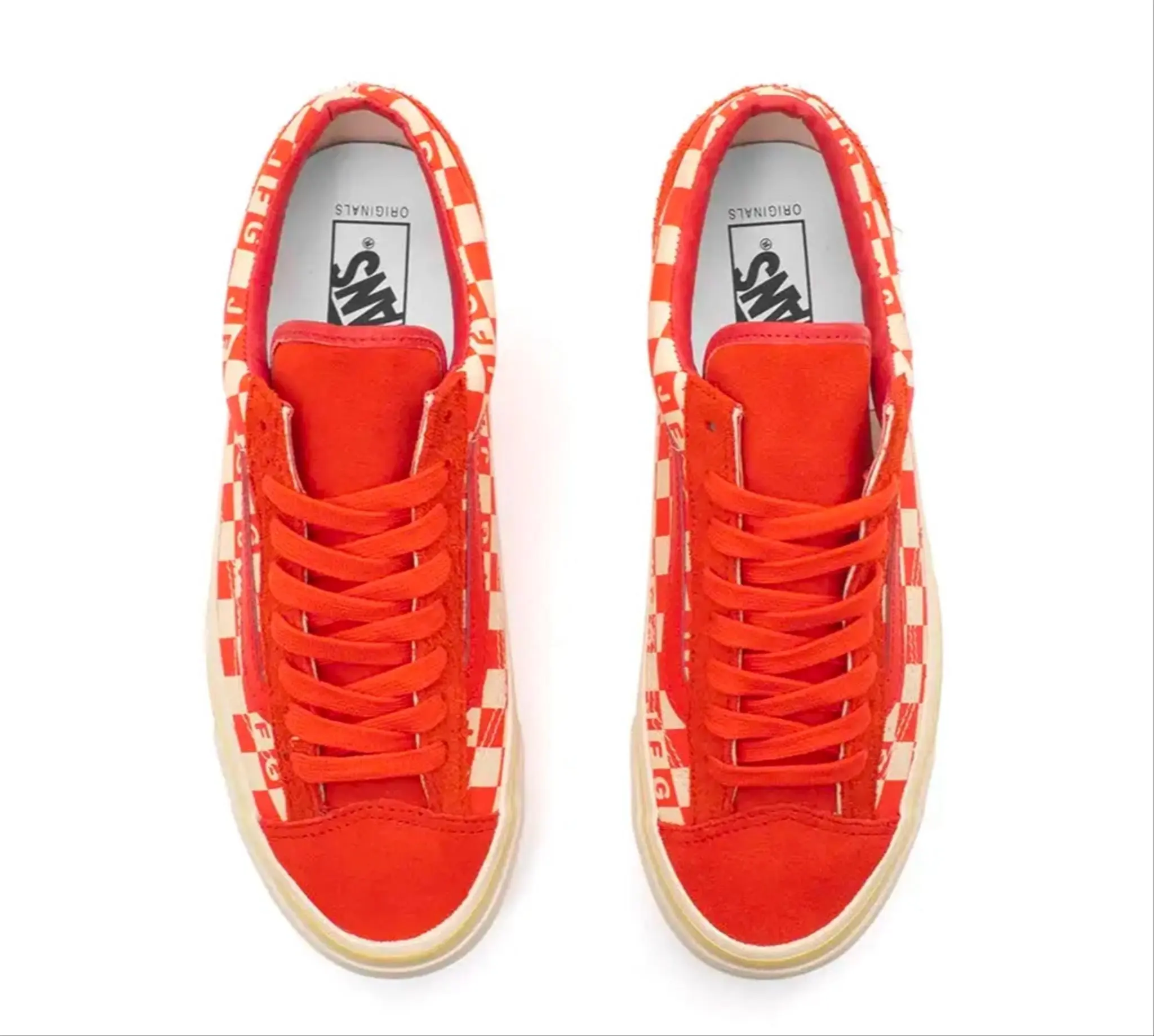 Vans Vault OG Style 36 LX Joe Freshgoods The Honeymoon Stage Red - photo 3