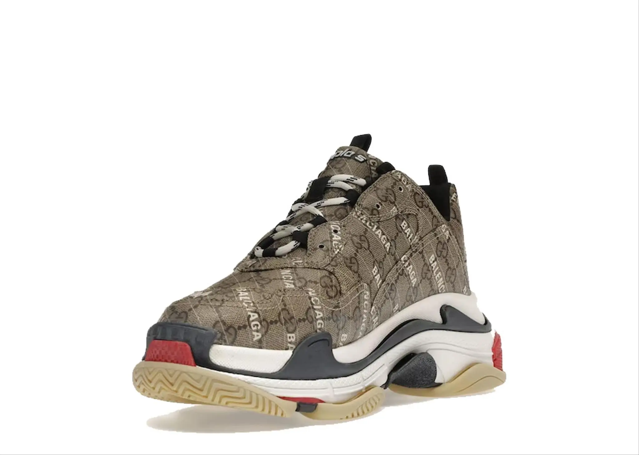 Gucci x Balenciaga The Hacker Project Triple S Beige - photo 2
