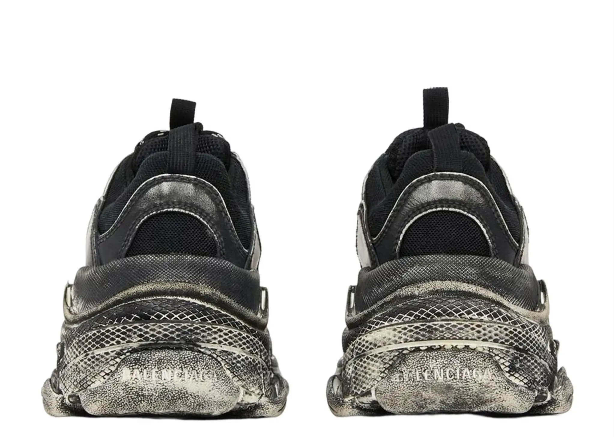 Balenciaga Triple S Faded Black - photo 3