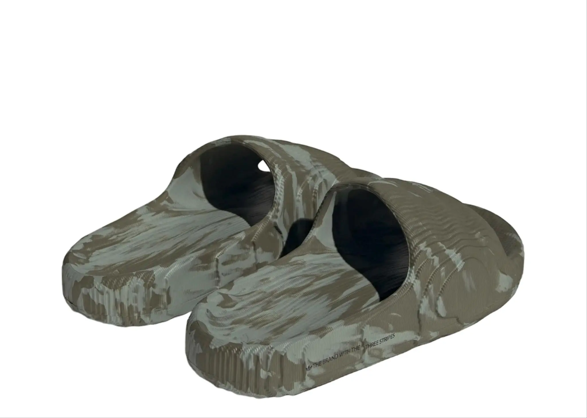 Adidas Adilette 22 Slides Olive Strata - photo 3