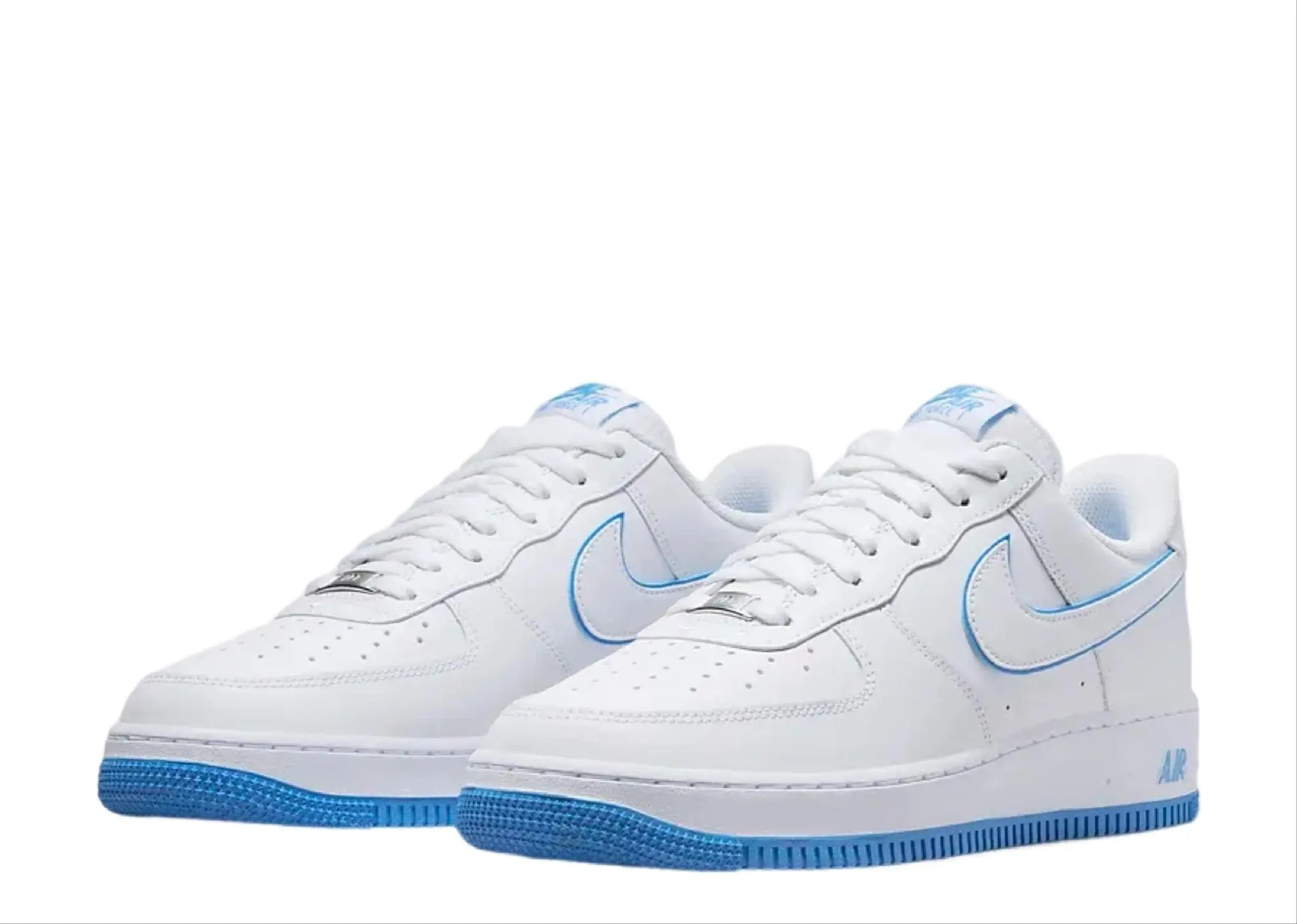 Nike Air Force 1 '07 Low White University Blue Sole - photo 2