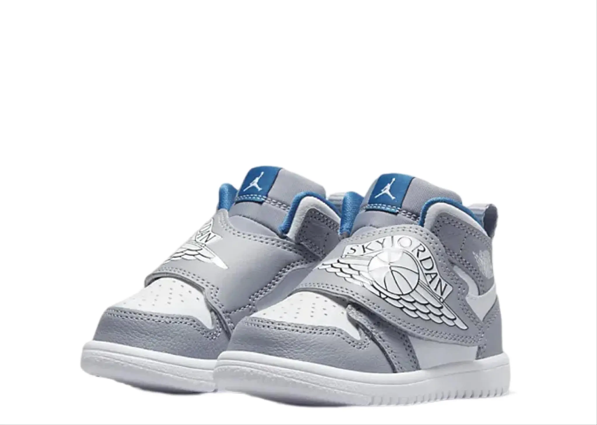 Sky Air Jordan 1 Cement Grey (Toddler) - photo 2