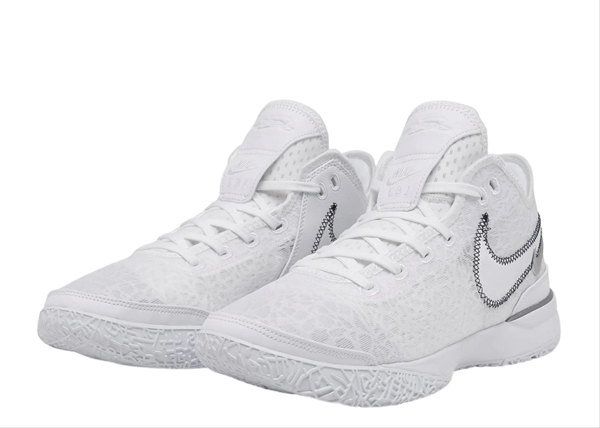 Nike Zoom LeBron NXXT Gen White Metallic Silver - photo 2