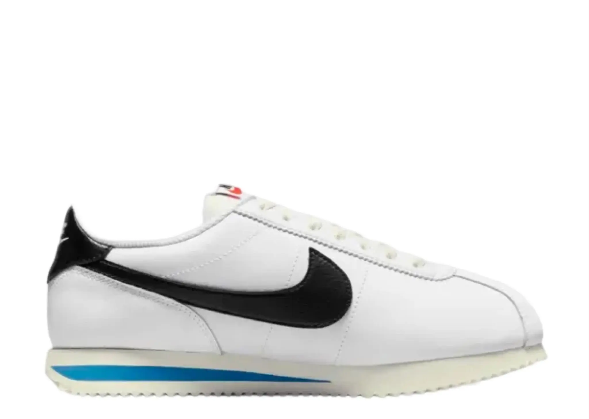 Nike Cortez White Black Light Photo Blue (Women's)
