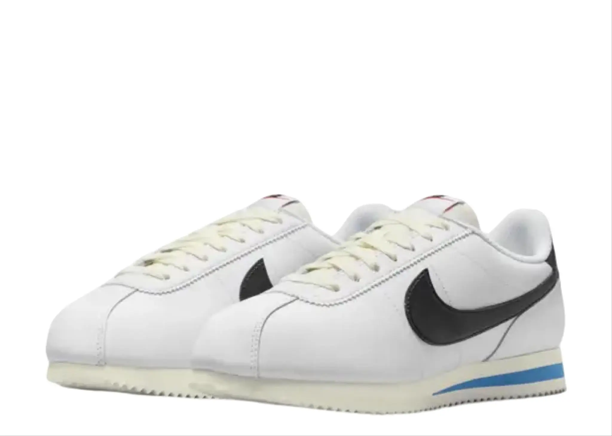 Nike Cortez White Black Light Photo Blue (Women's) - photo 2