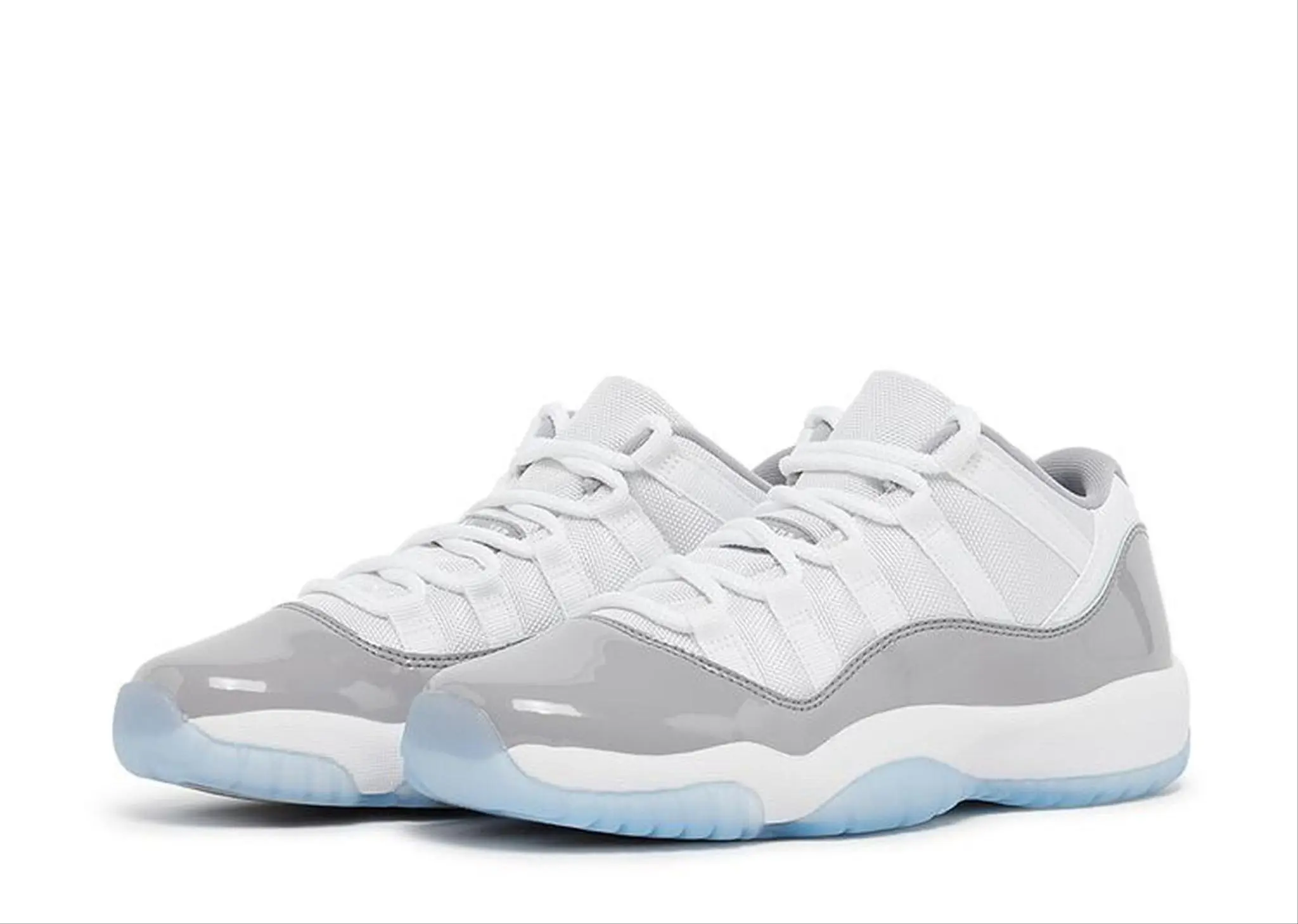 Nike Air Jordan 11 Retro Low Cement Grey (Grade School) - photo 2