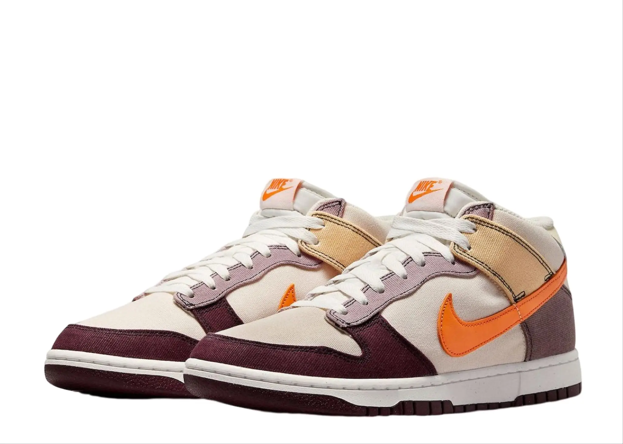Nike Dunk Mid Coconut Milk Plum Orange - photo 2