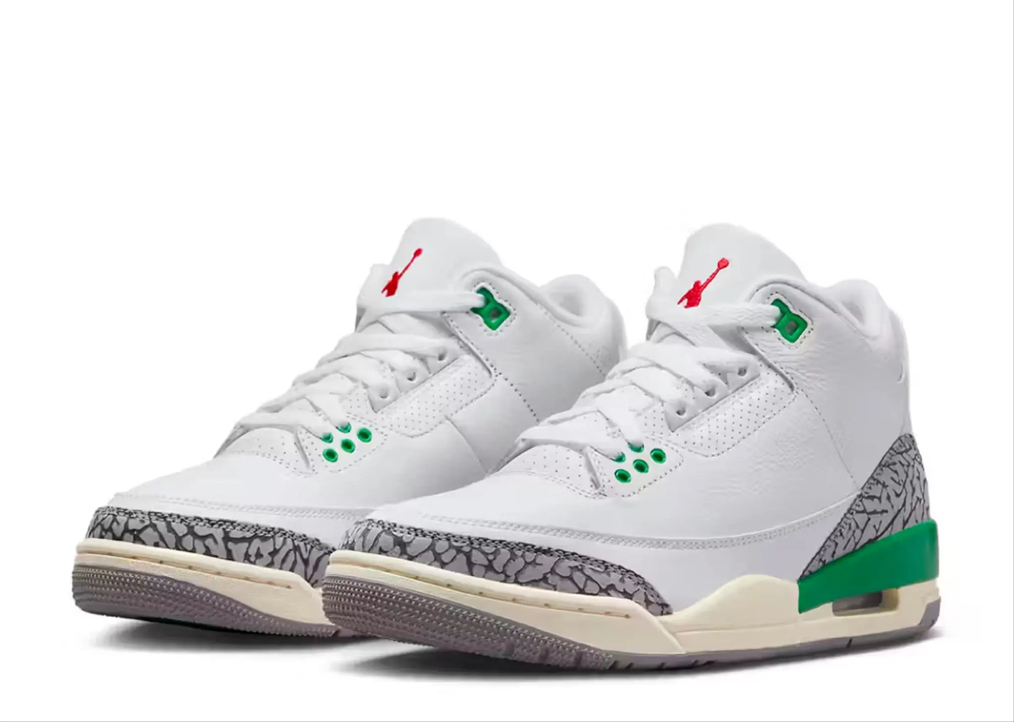 Air Jordan 3 Retro Lucky Green (Women's) - photo 2