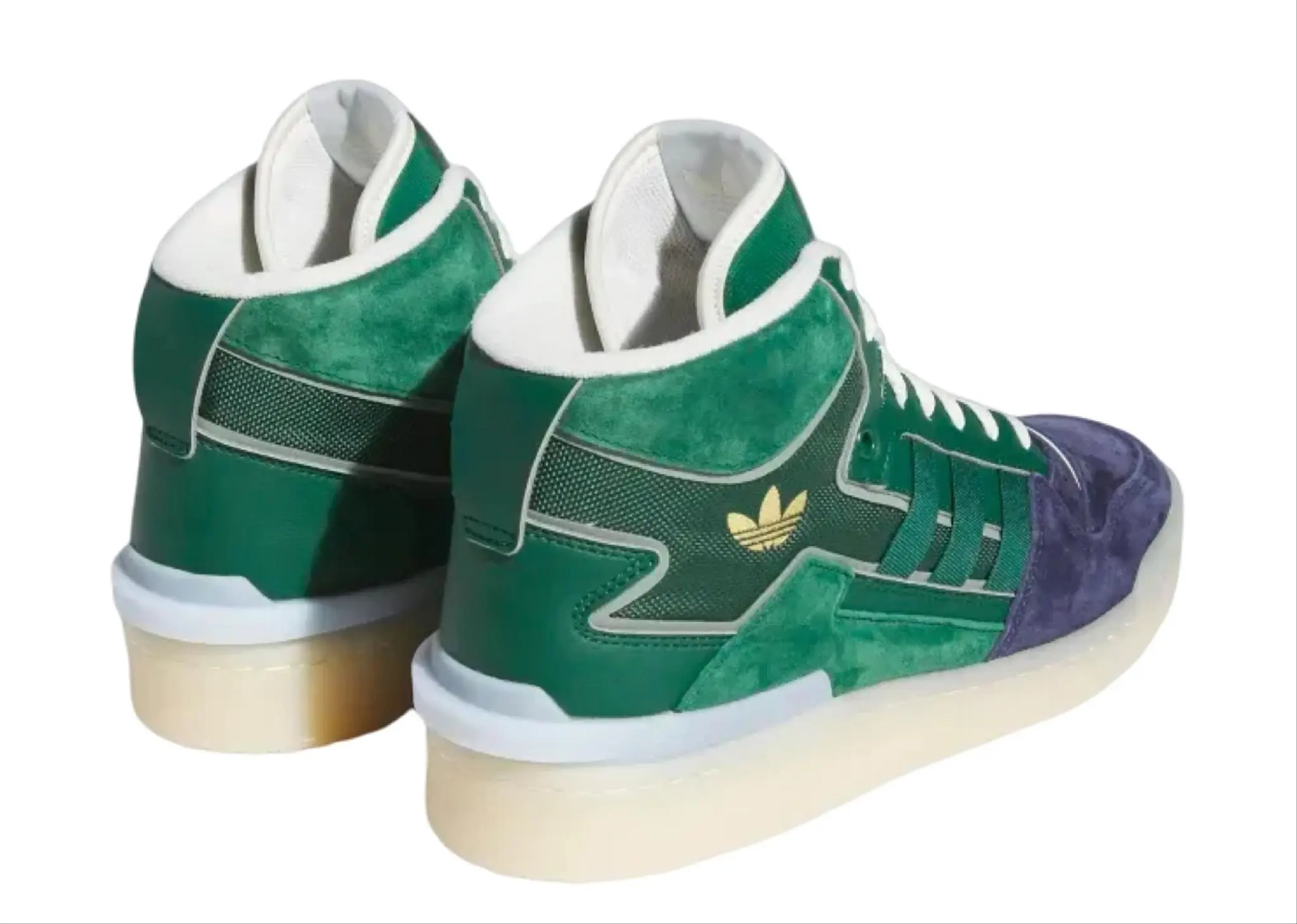 Adidas Forum Mid Inside Out Dark Green Navy - photo 3