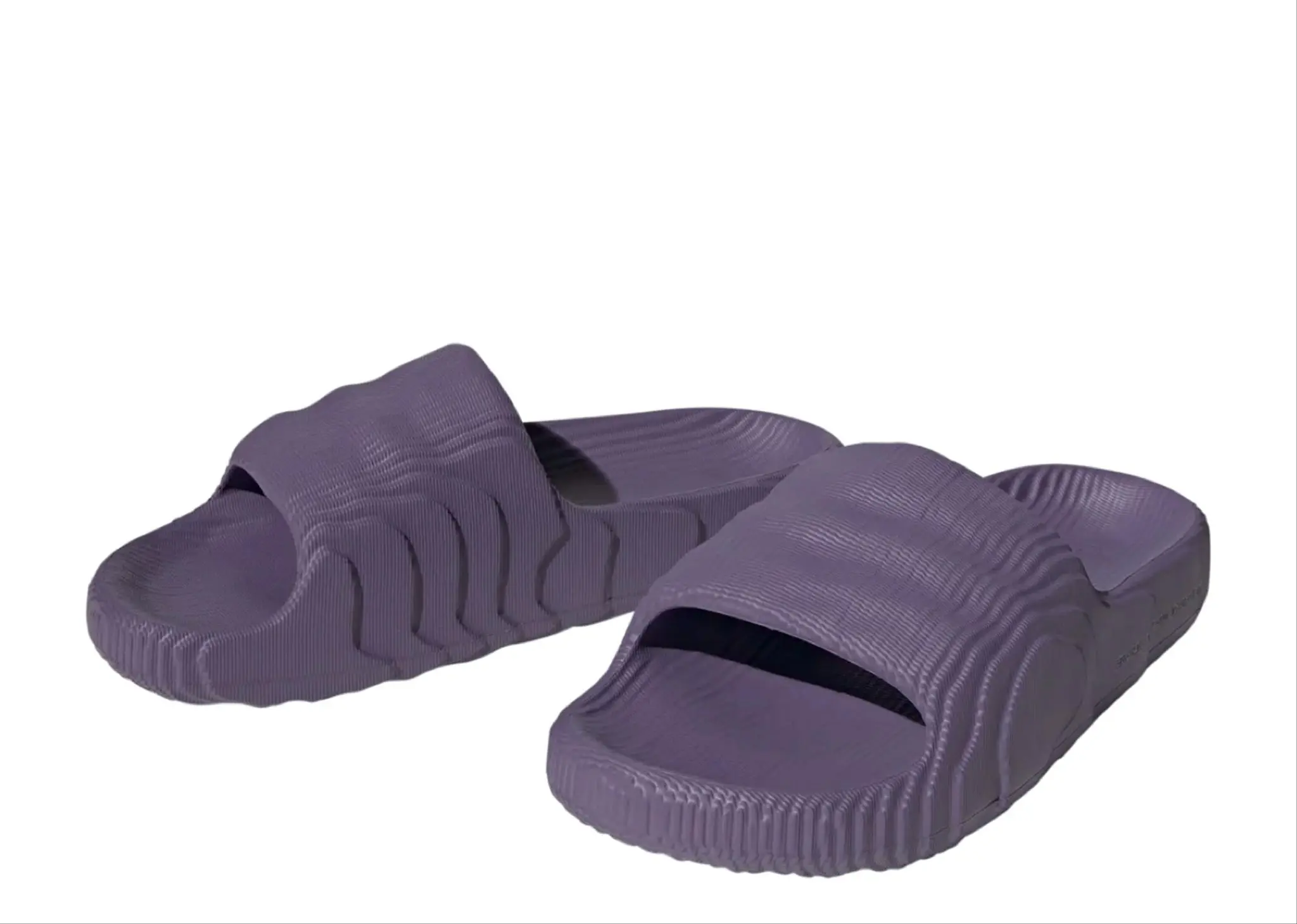 Adidas Adilette 22 Slides Tech Purple - photo 2