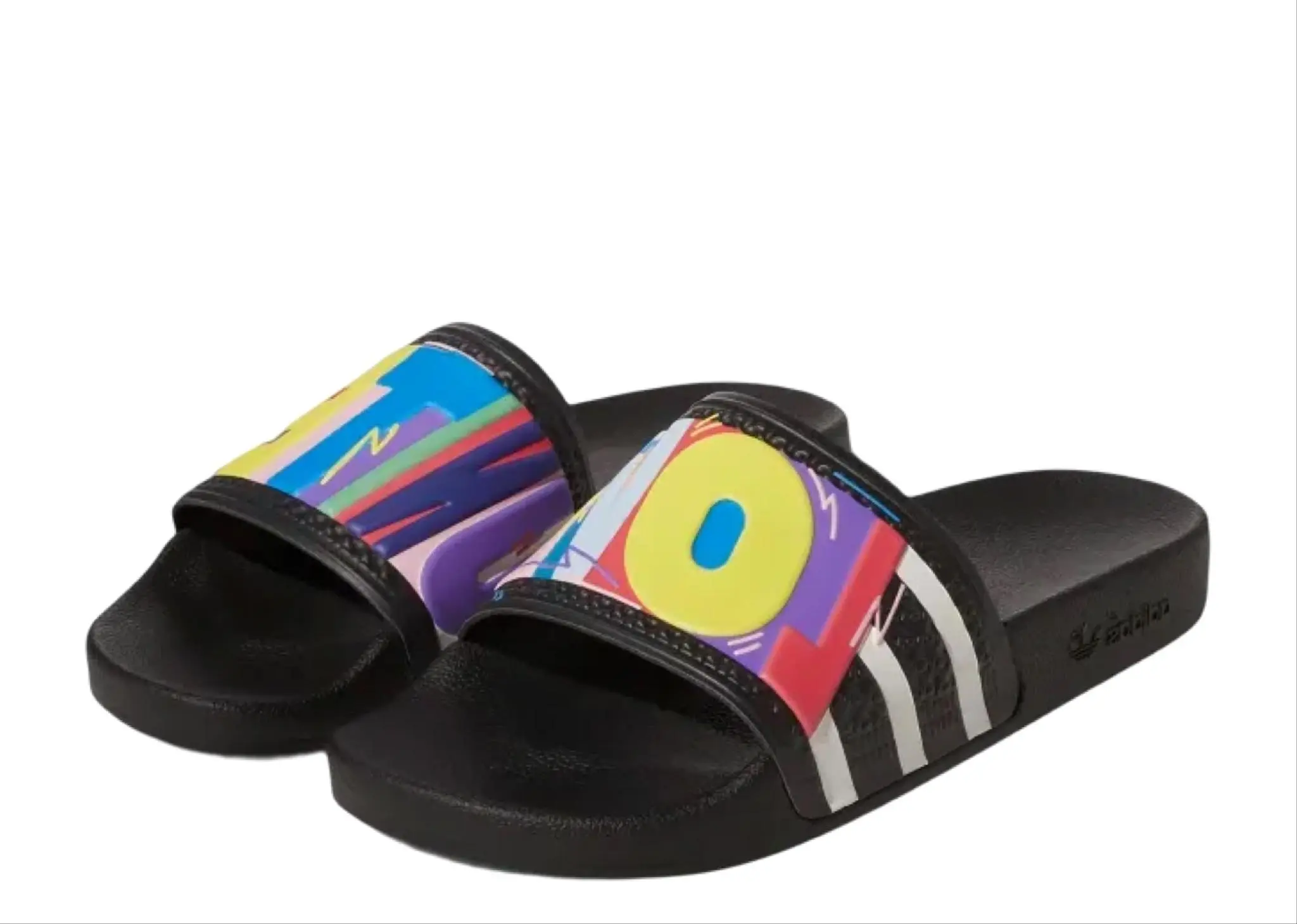 Adidas Adilette Slide Kris Andrew Small Pride Collection - photo 2