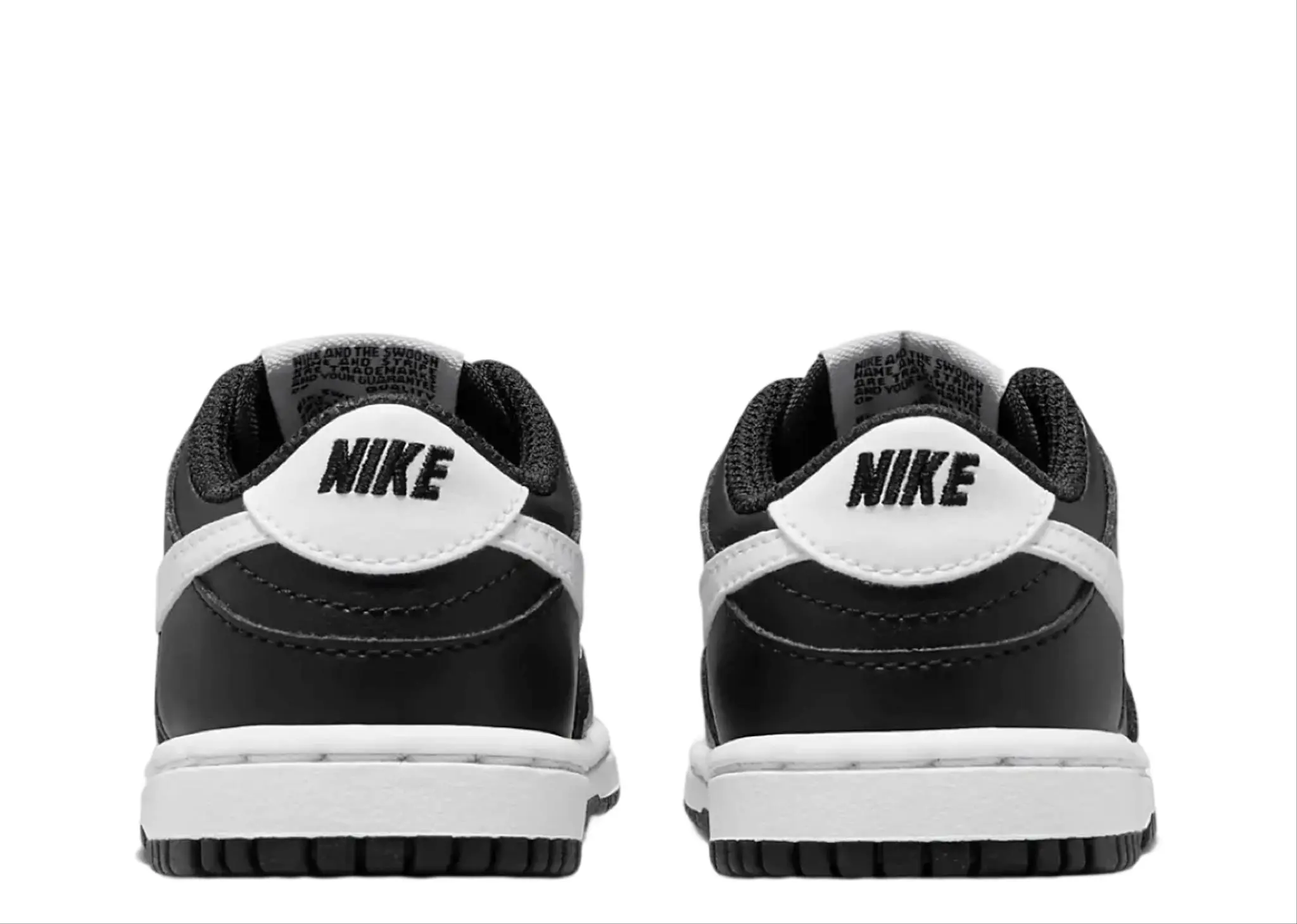 Nike Dunk Low Black Panda 2.0 (Toddler) - photo 3