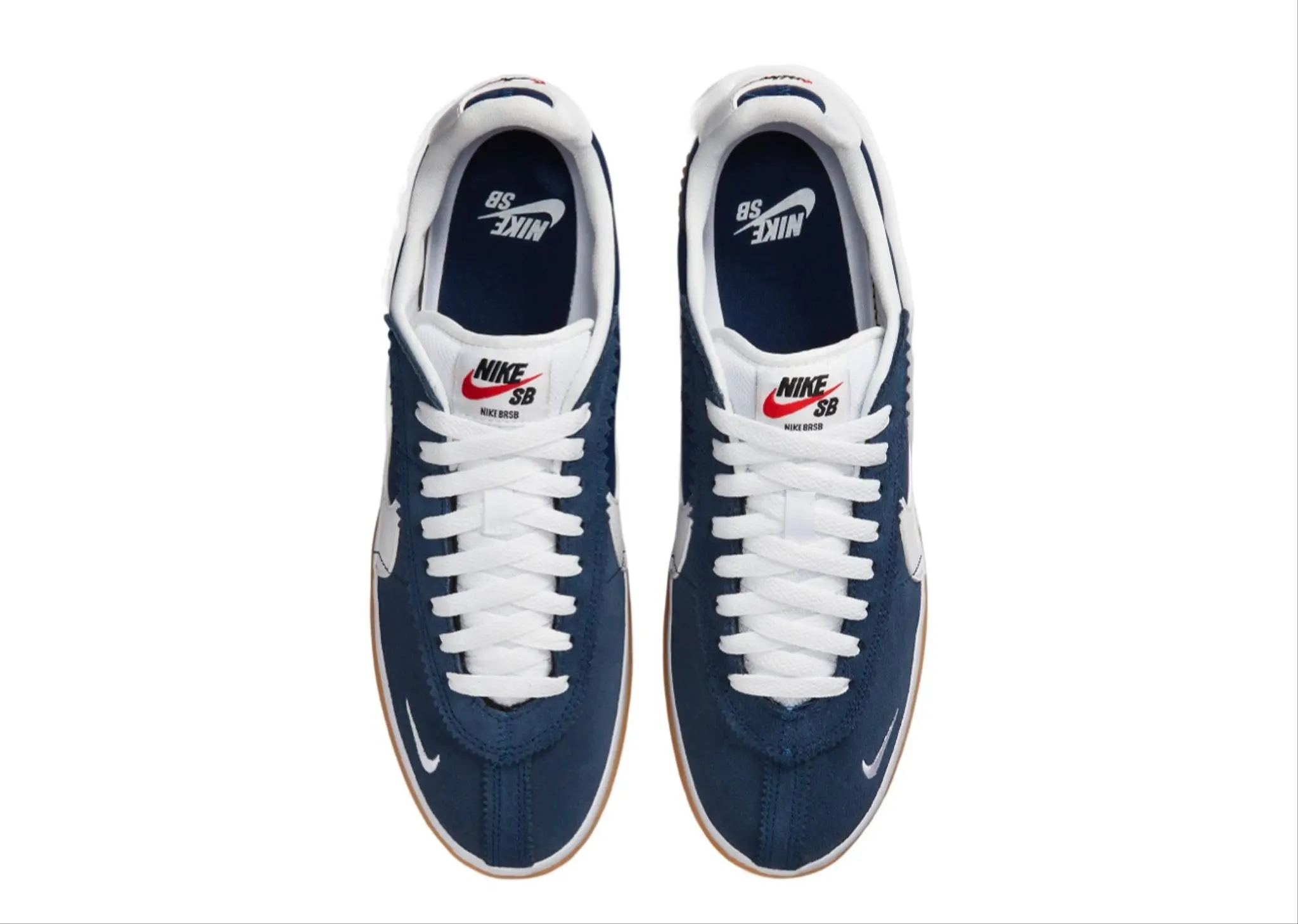Nike SB BRSB Navy White Gum - photo 2